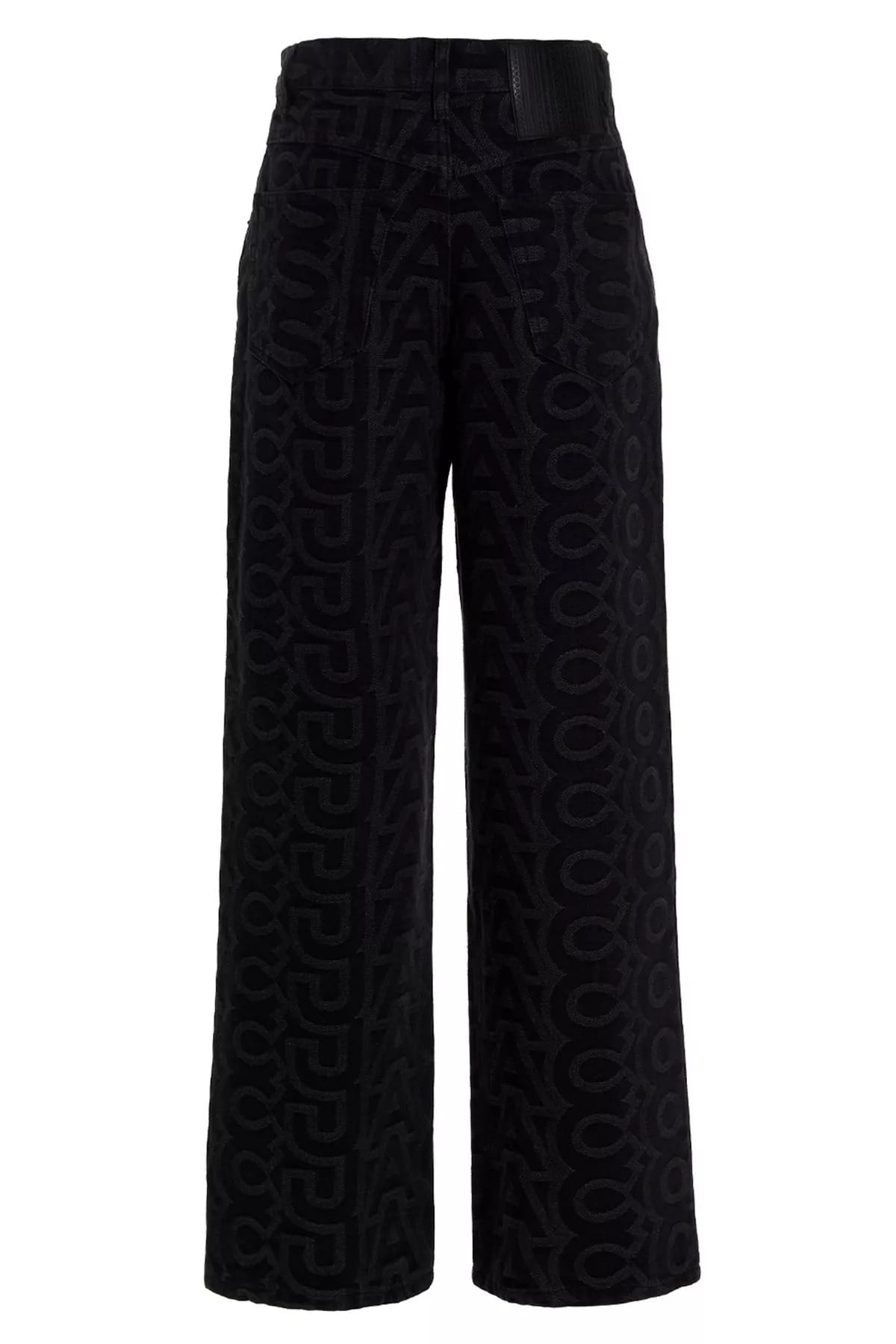 Marc Jacobs Marc Jacobs Black Monogram Jeans