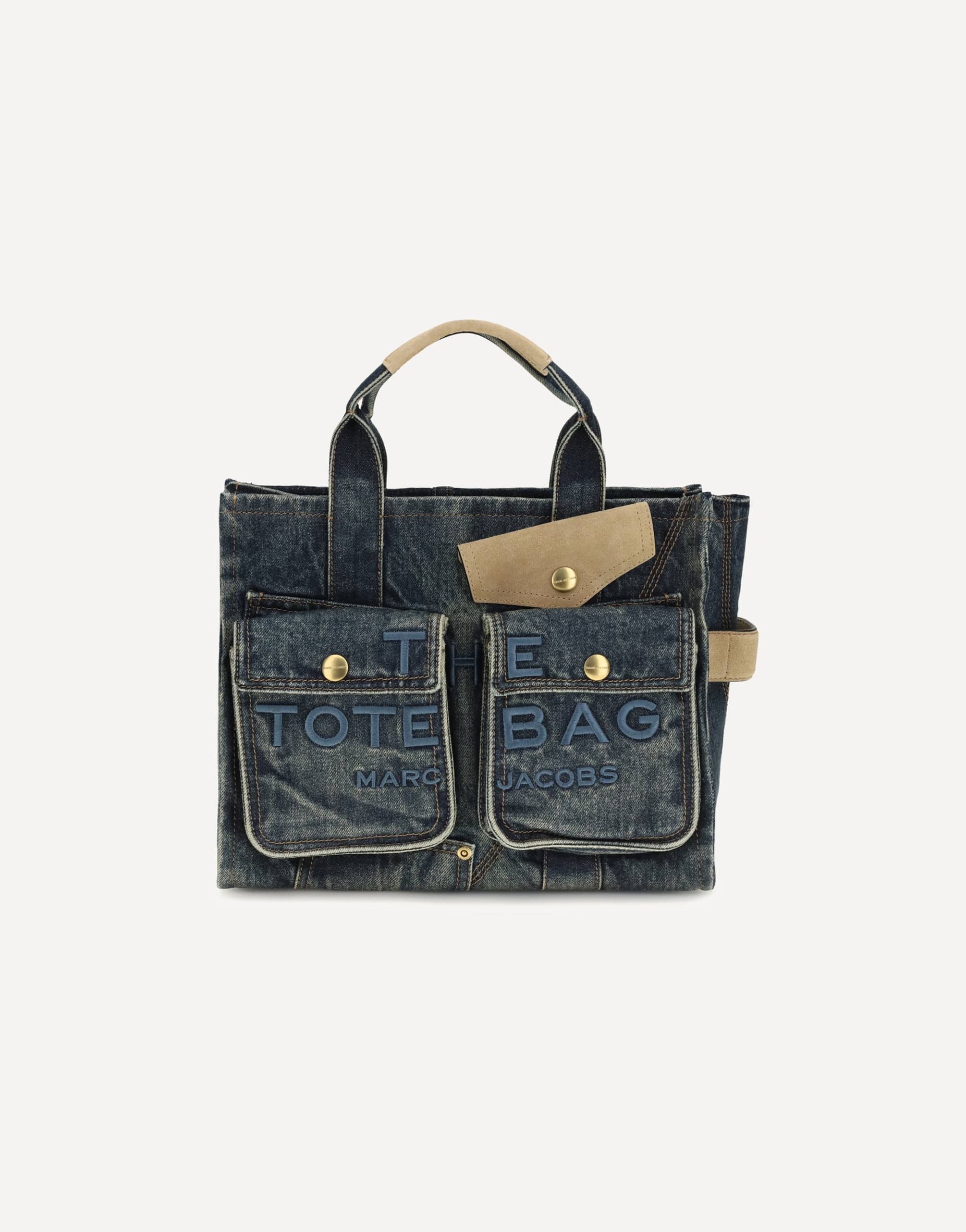 Marc Jacobs Borsa Tote Denim Medium Carg