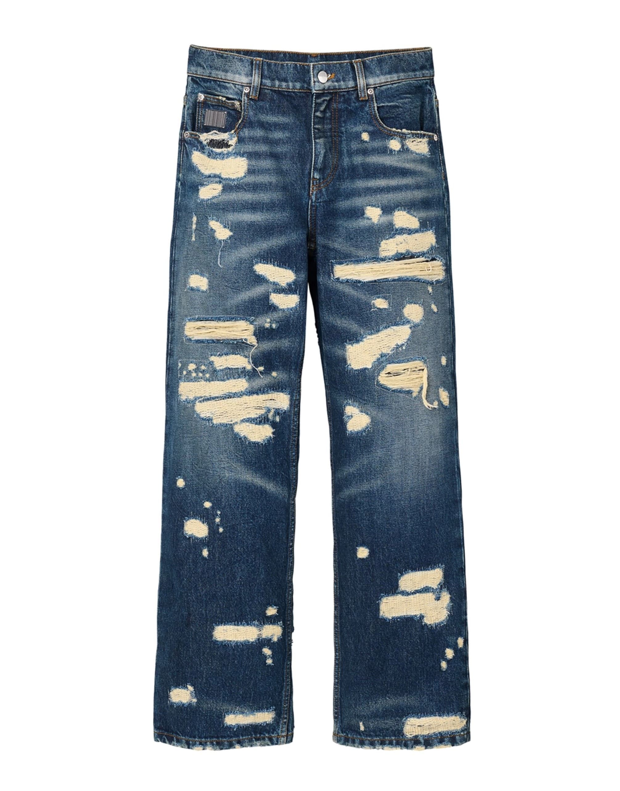 Marc Jacobs Marc Jacobs Rip And Repair Straight Jean