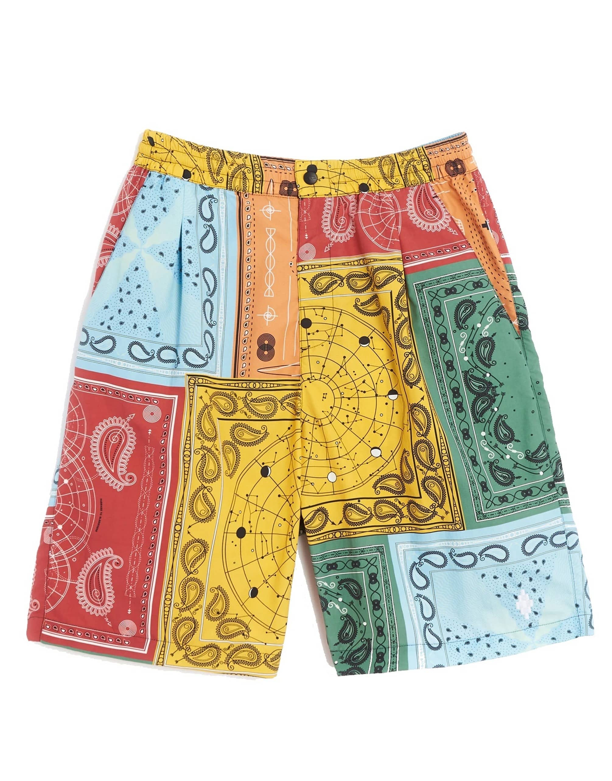 Marcelo Burlon All Over Bandana Shorts