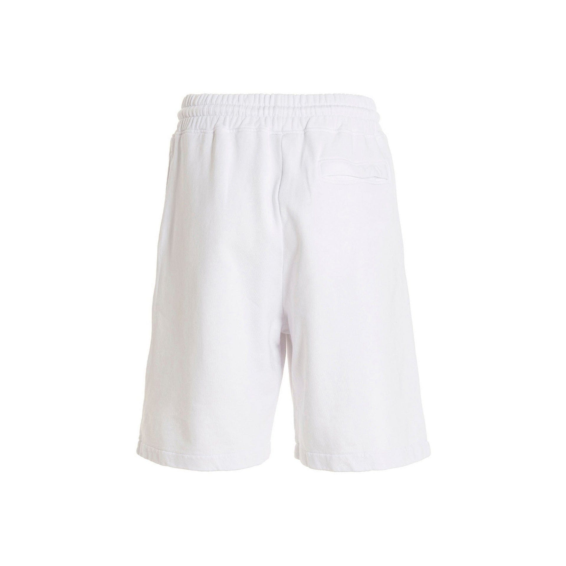 Marcelo Burlon Tempera Cross Cotton Shorts