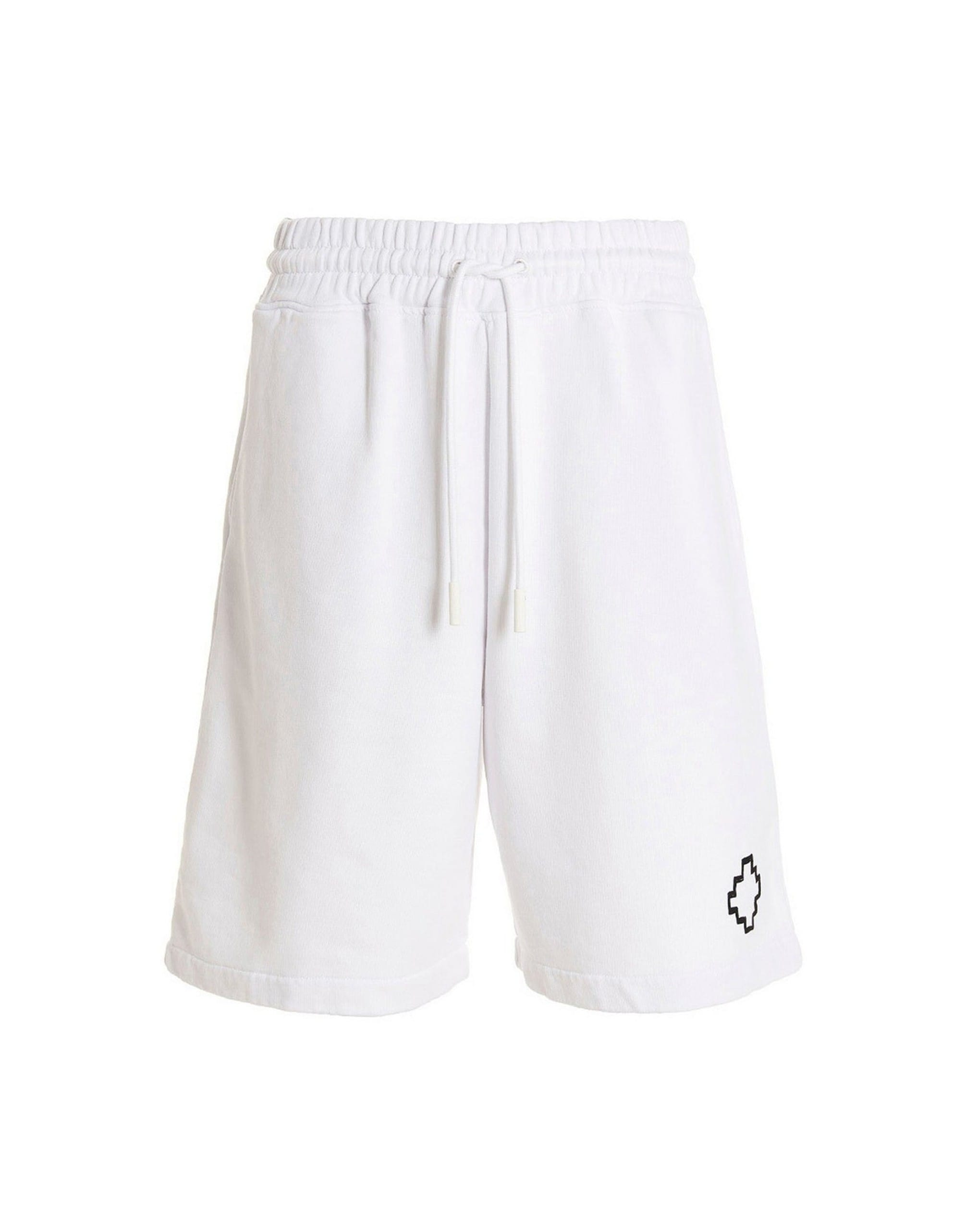 Marcelo Burlon Tempera Cross Cotton Shorts