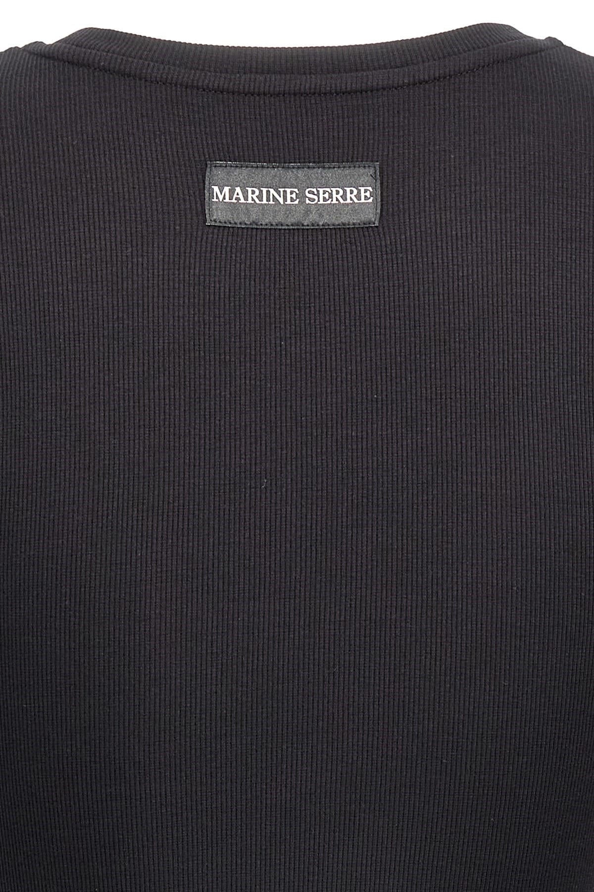 Marine Serre Marine Serre Moon Logo Mini Dress