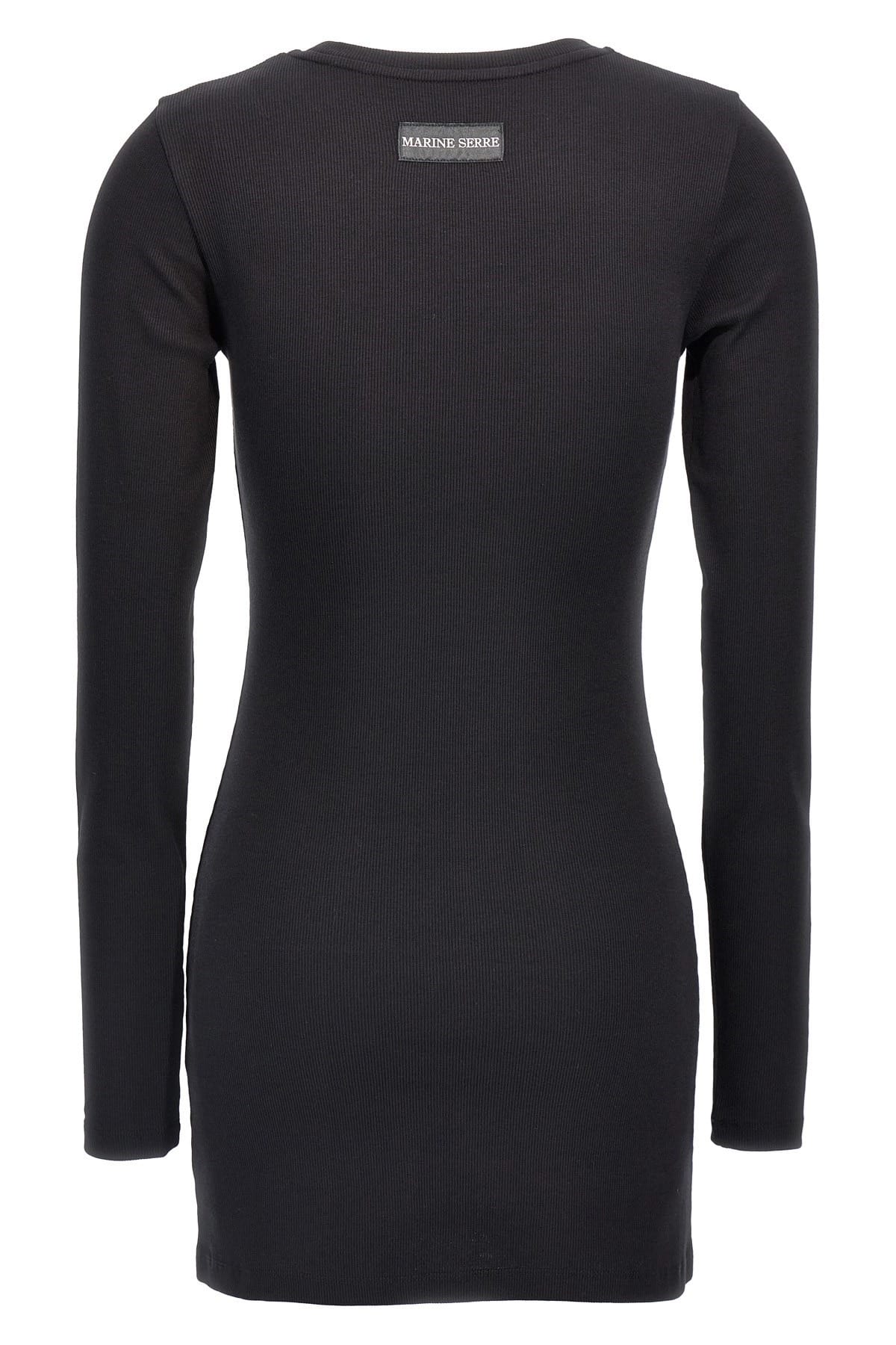 Marine Serre Marine Serre Moon Logo Mini Dress
