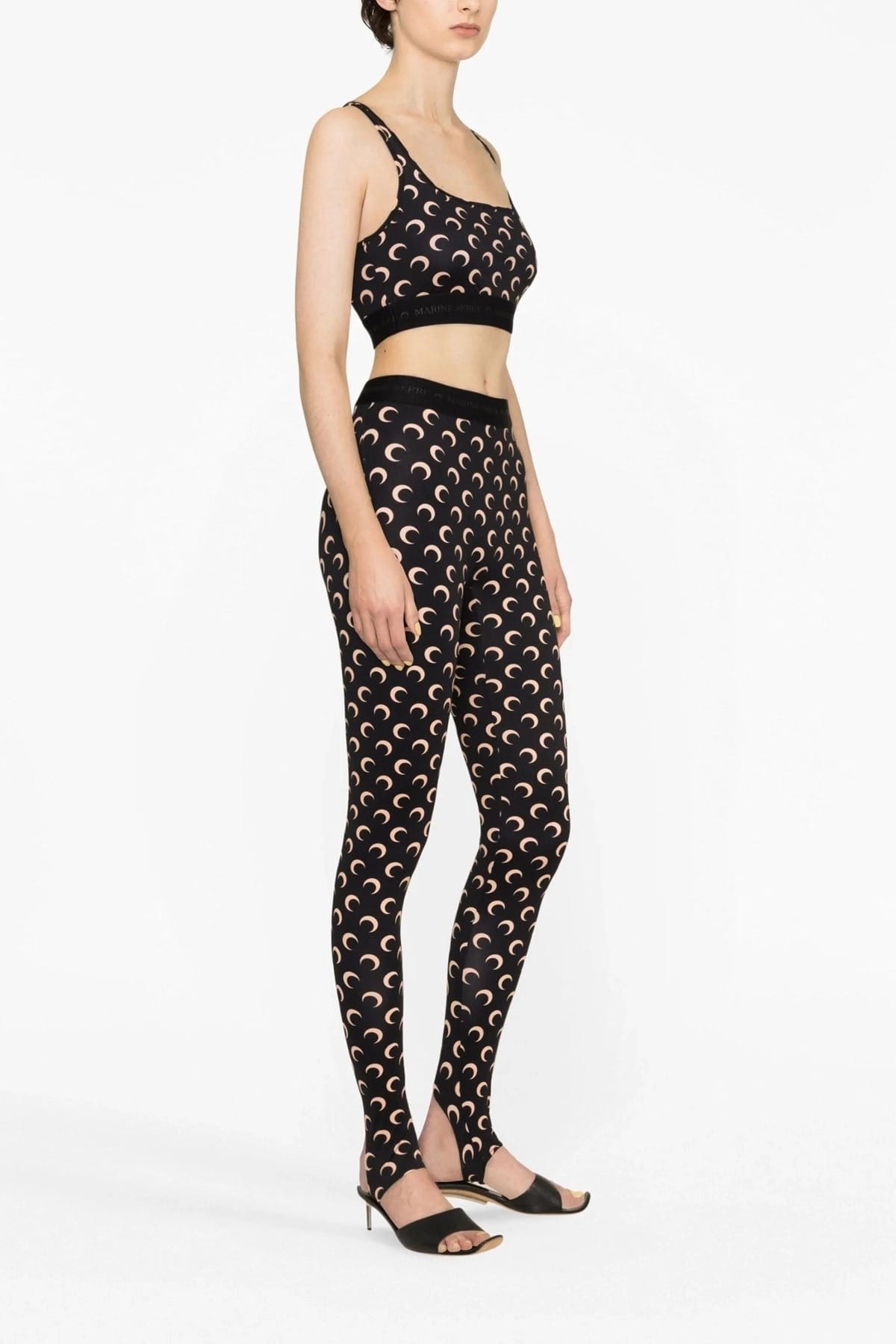 Marine Serre Marine Serre Moon Printed Leggings