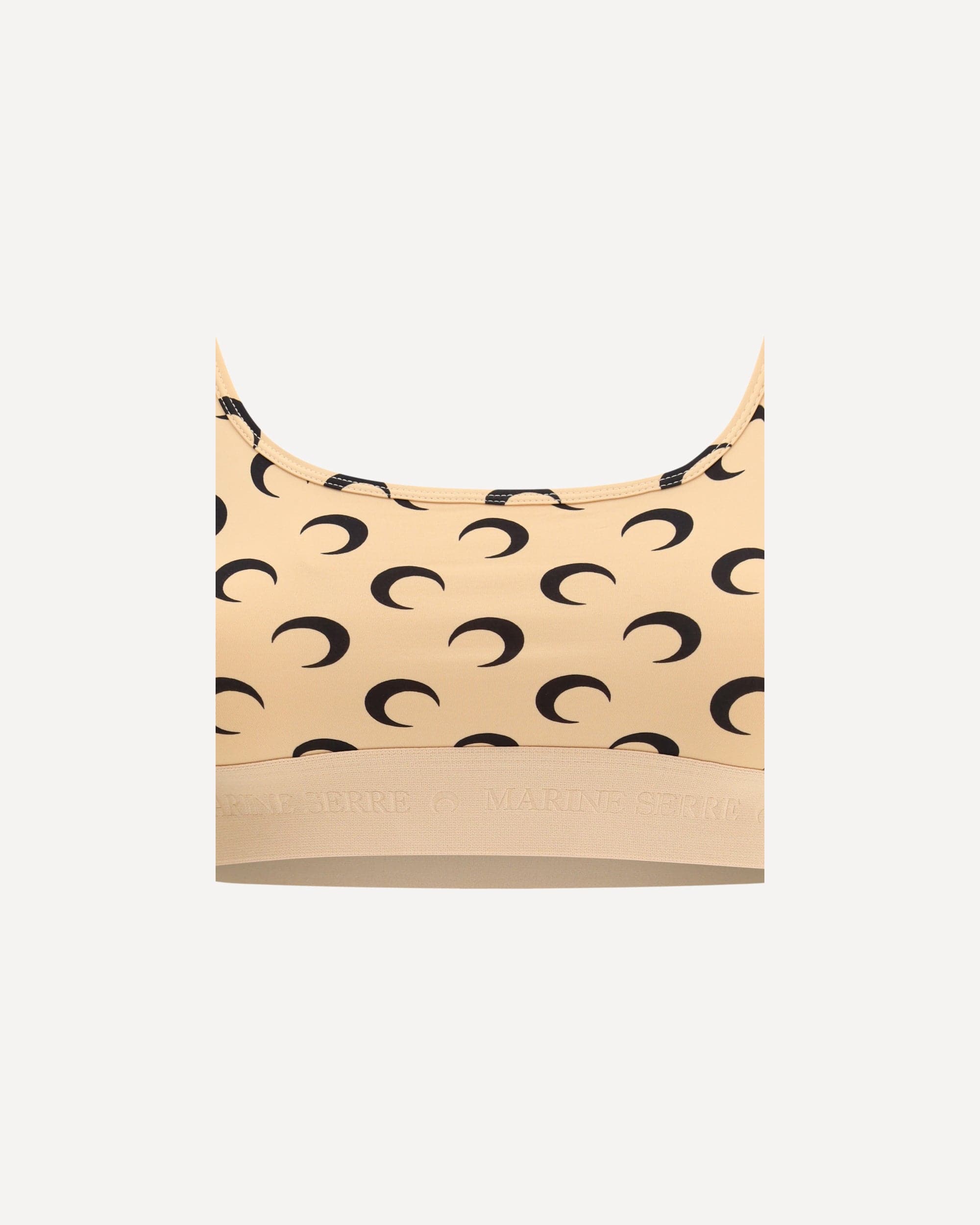 Marine Serre Moon Recycled Jersey Sports Bra