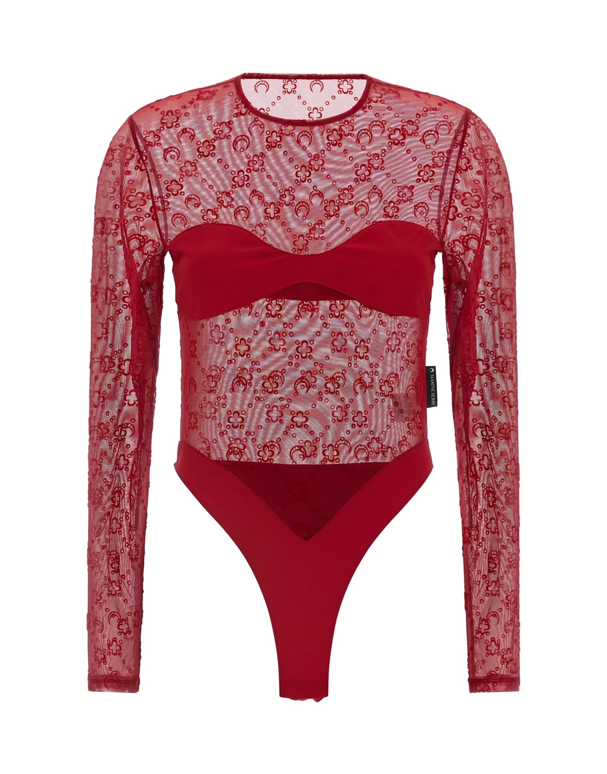 Marine Serre Marine Serre Moonogram Bodysuit