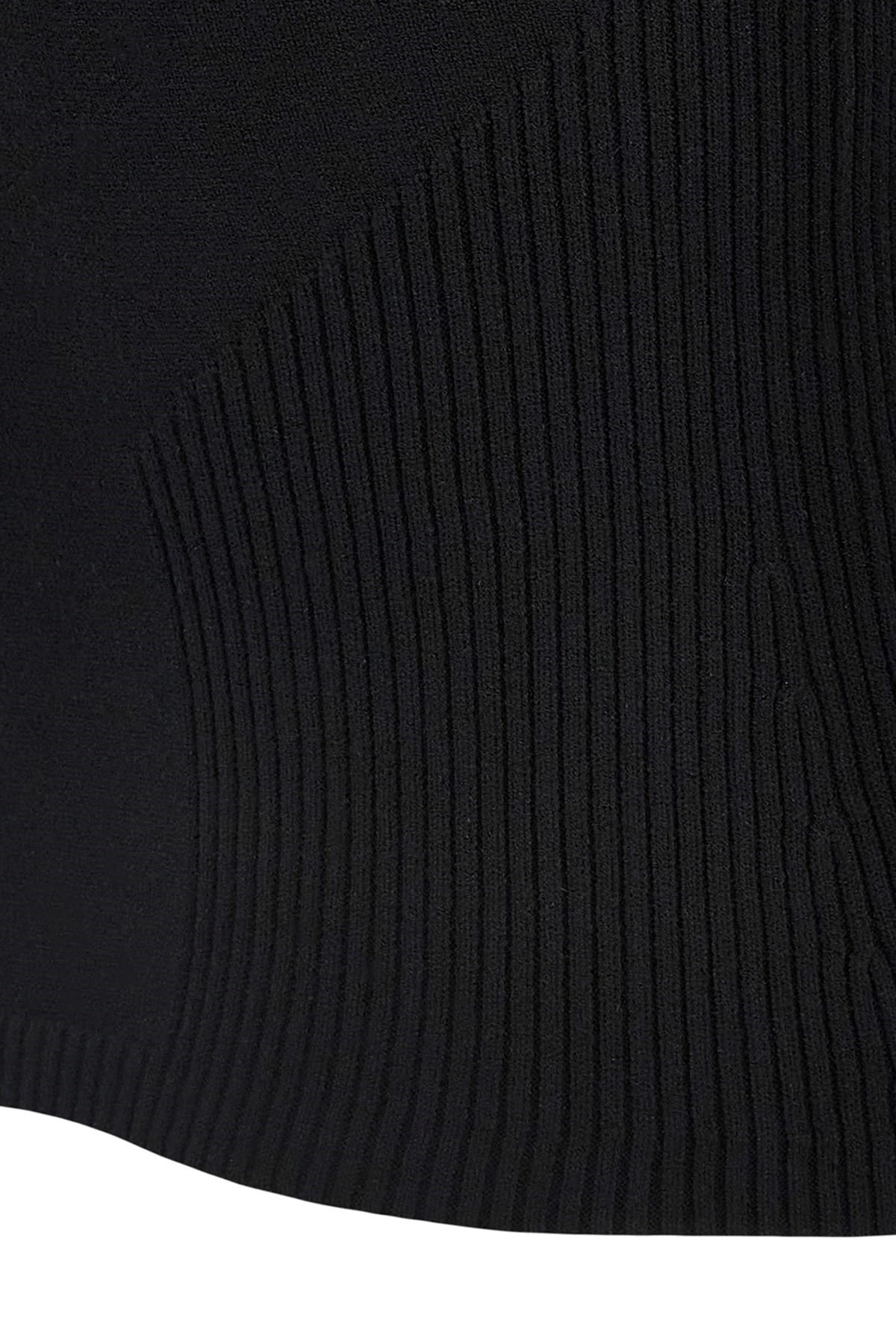 Marine Serre Marine Serre Open Neck Knit Top