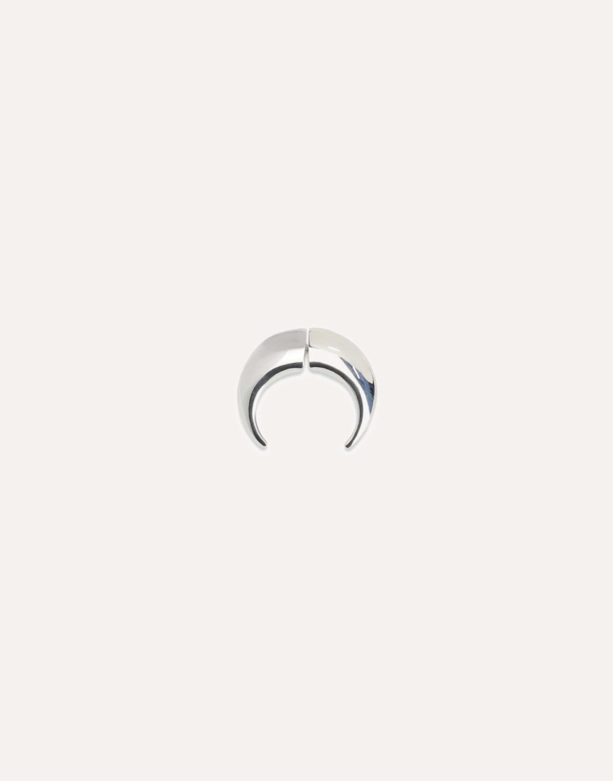 MARINE SERRE クレセントムーンピアス Marine Serre Regenerated Moon Stud Earring | Sendegaro JP