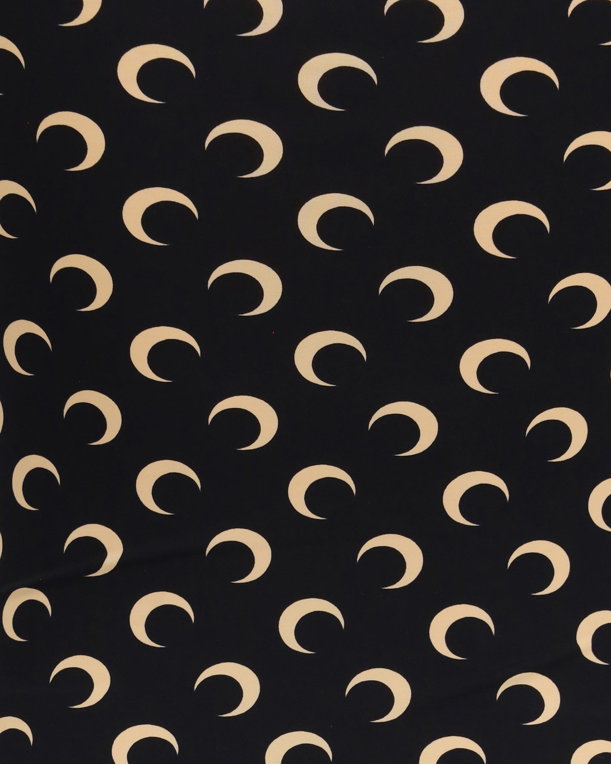 Marine Serre Short Moon Print Stretch Jersey Dress