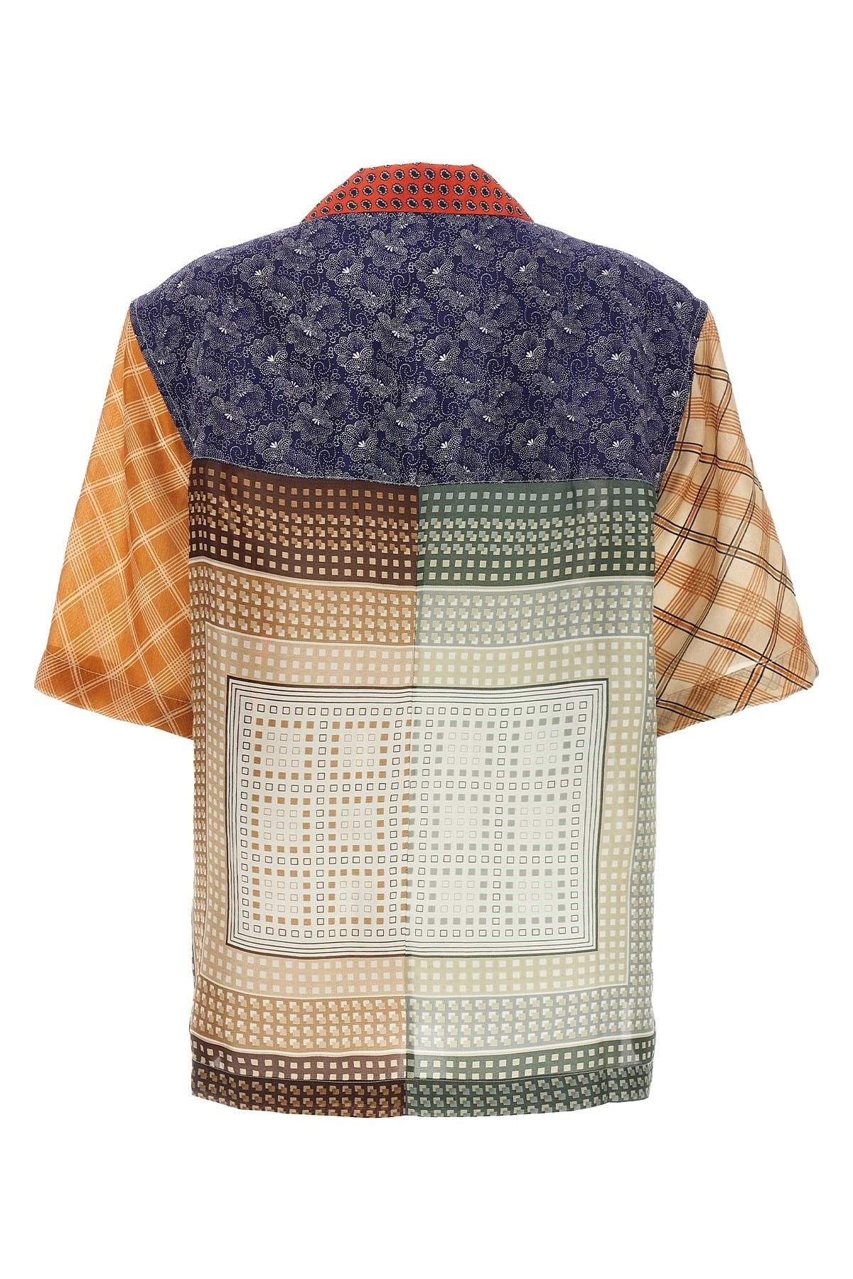Marine Serre Marine Serre Silk Scarves Bowling Shirt