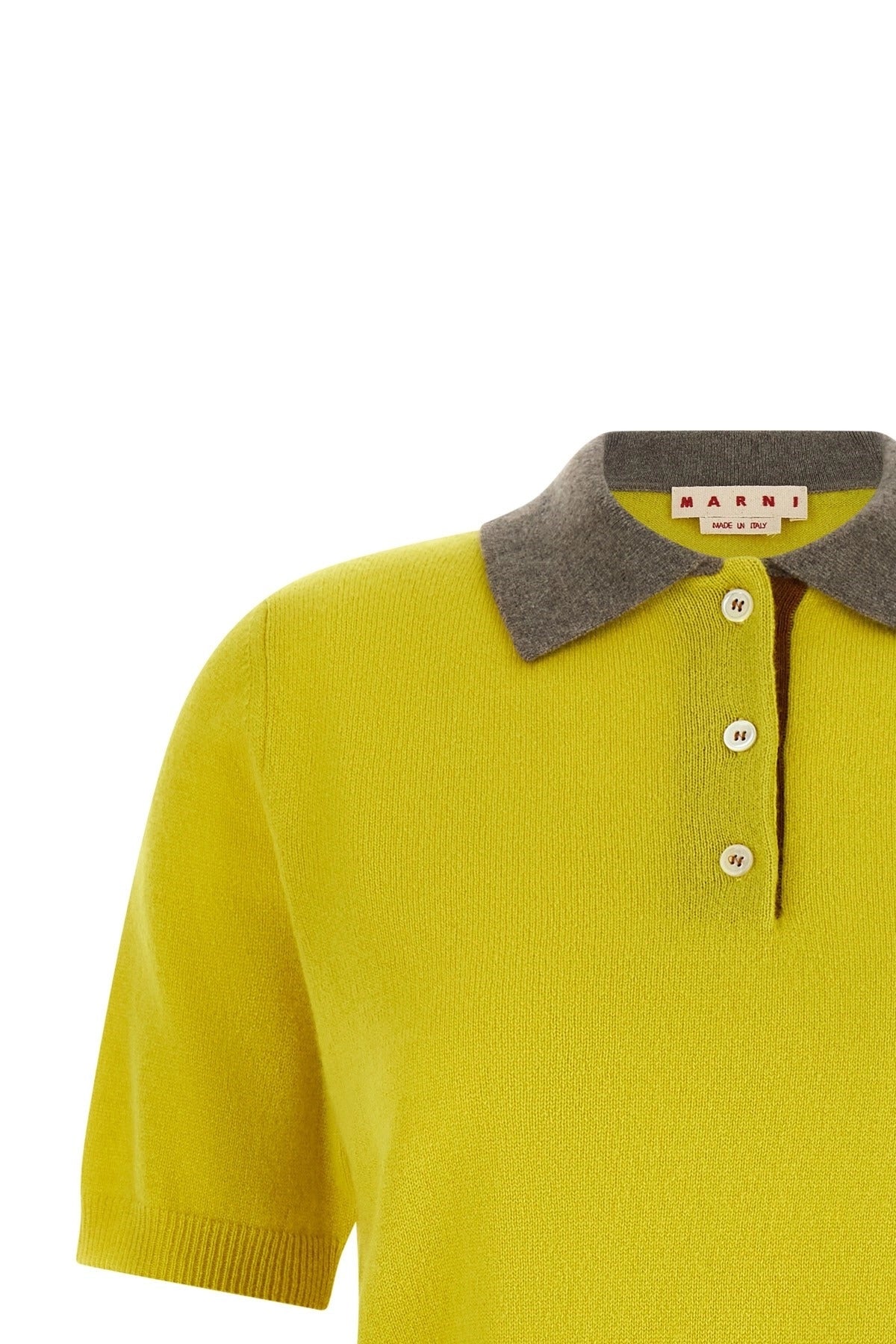 Marni Cashmere Polo Shirt