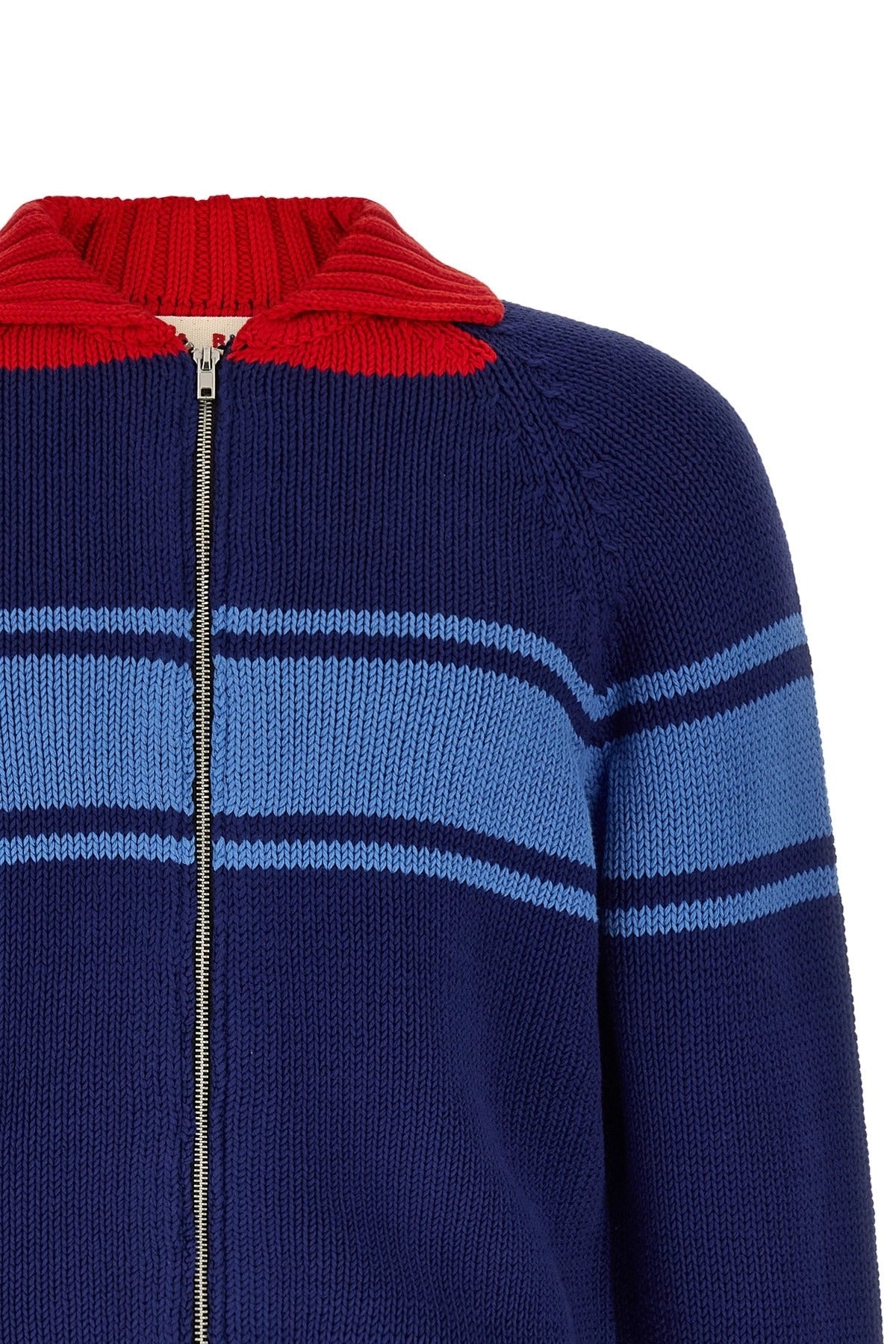 Marni cardigan met colorblockdetail