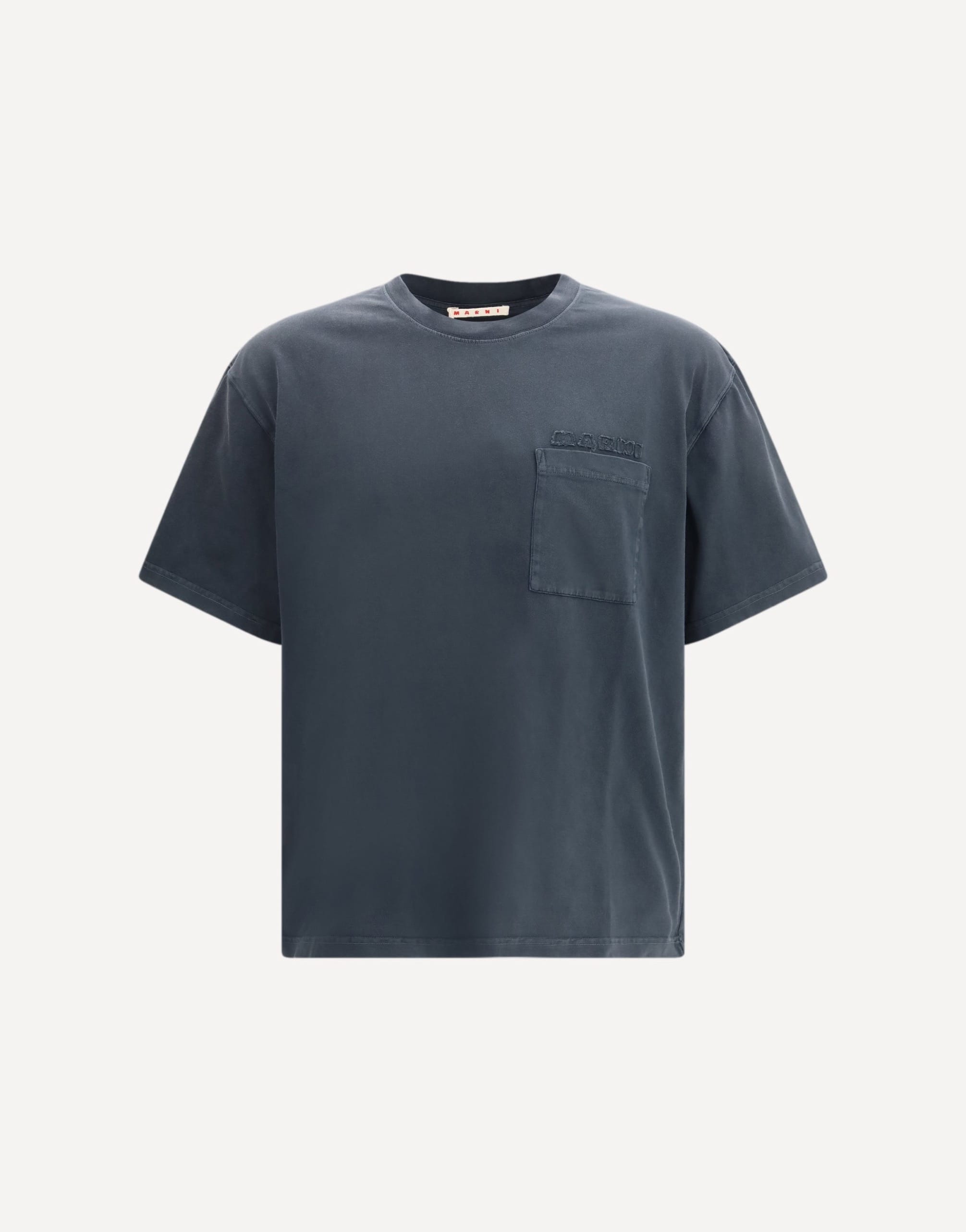 Marni Cotton Jersey T‑shirt With Chest Pocket