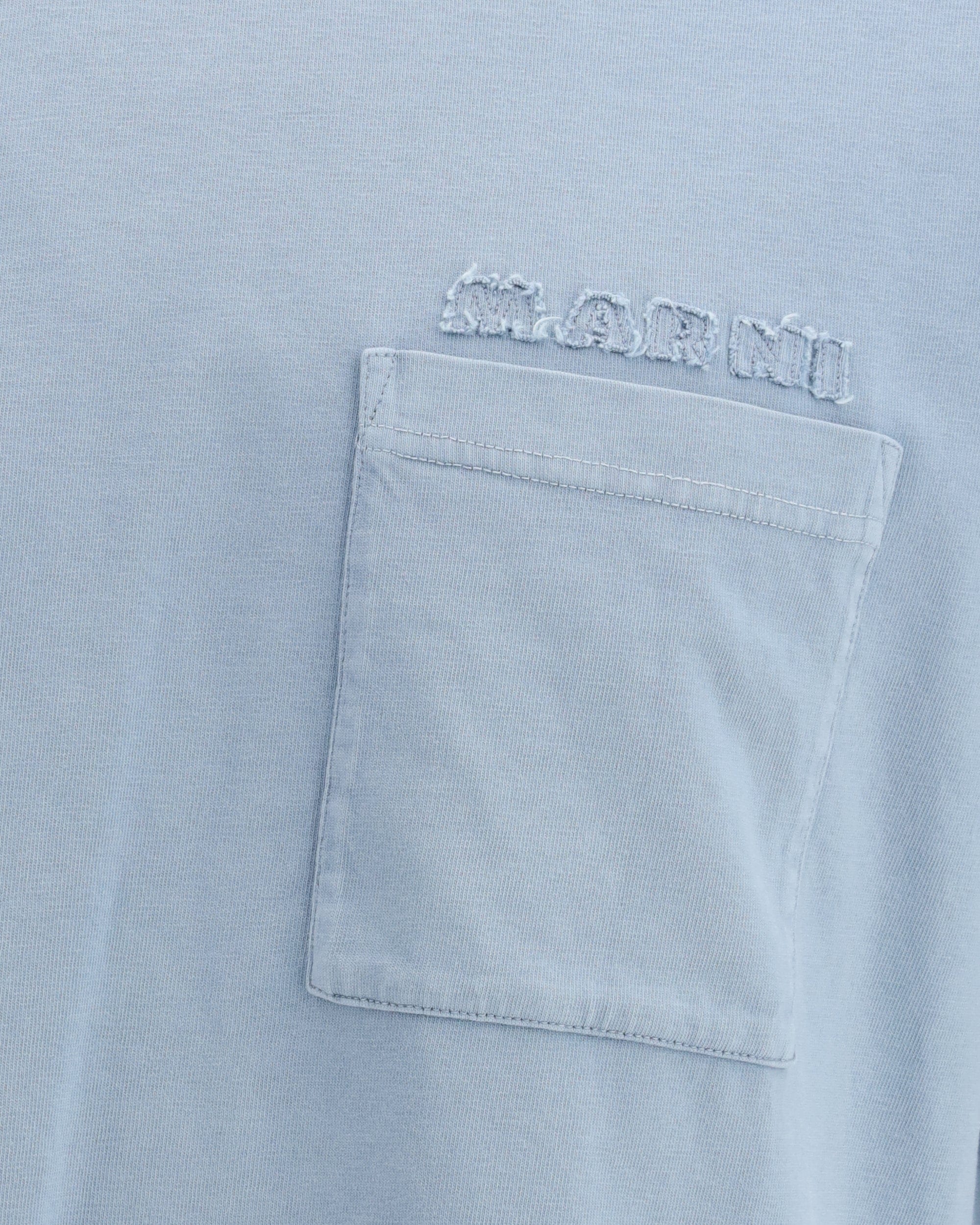 Marni Cotton Jersey T-Shirt With Chest Pocket