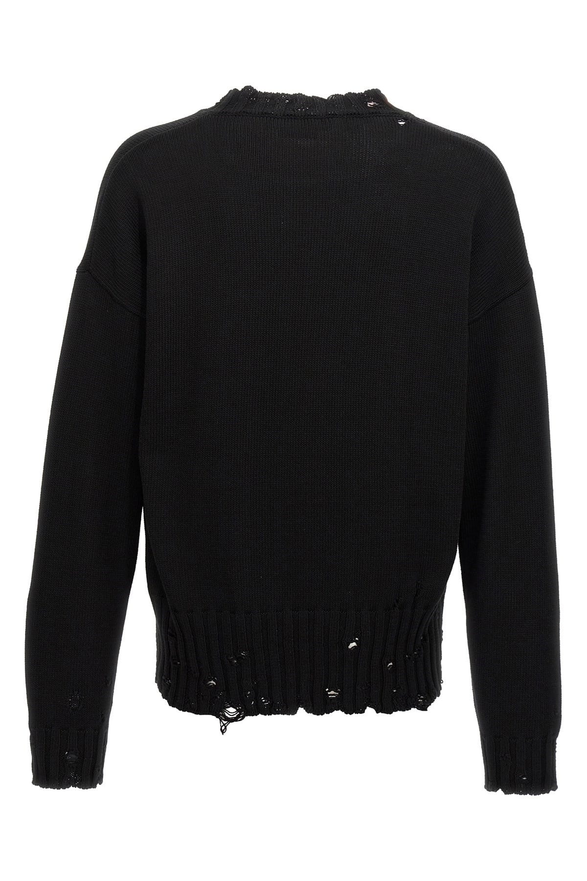 Marni Destroyed Effect Cotton Sweater