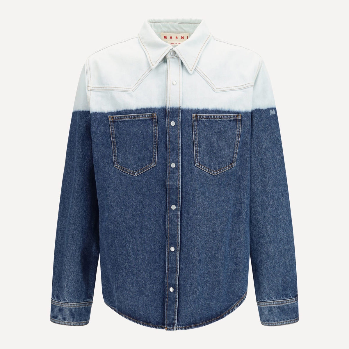 Marni ディップダイデニムシャツ | Sendegaro JP