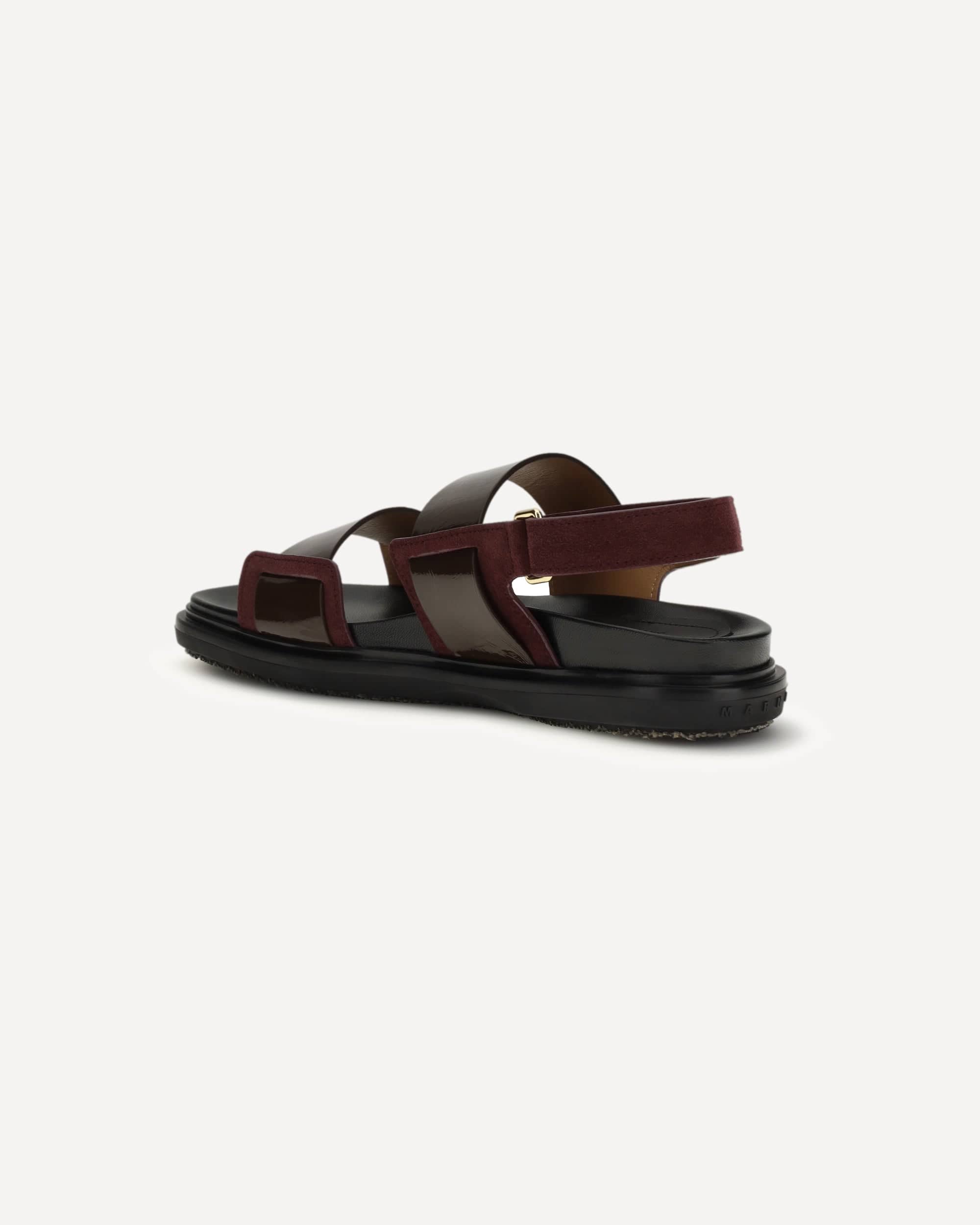 Marni Double-Strap Fussbett Sandals