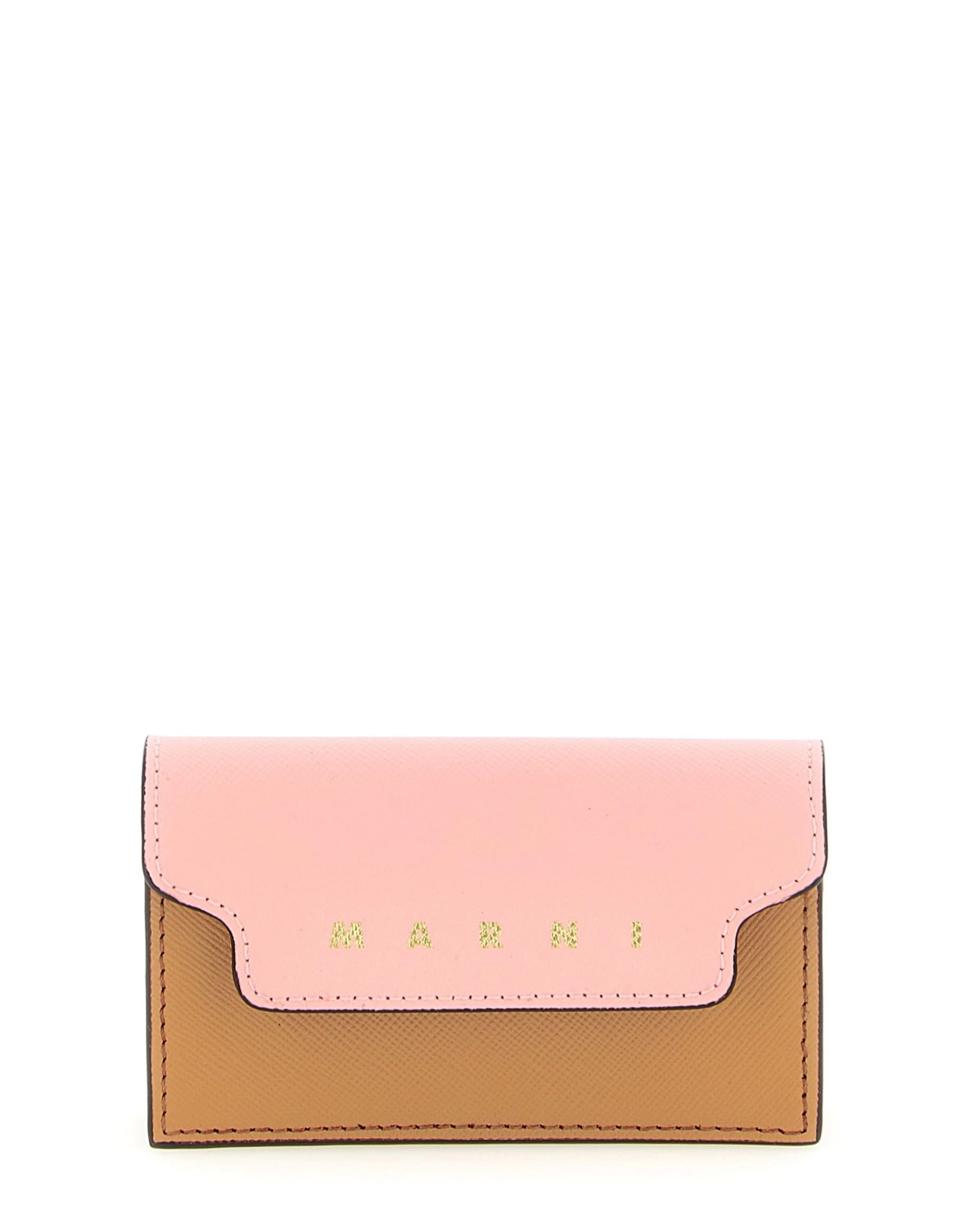 Marni Marni Embossed Logo Business Card Holder