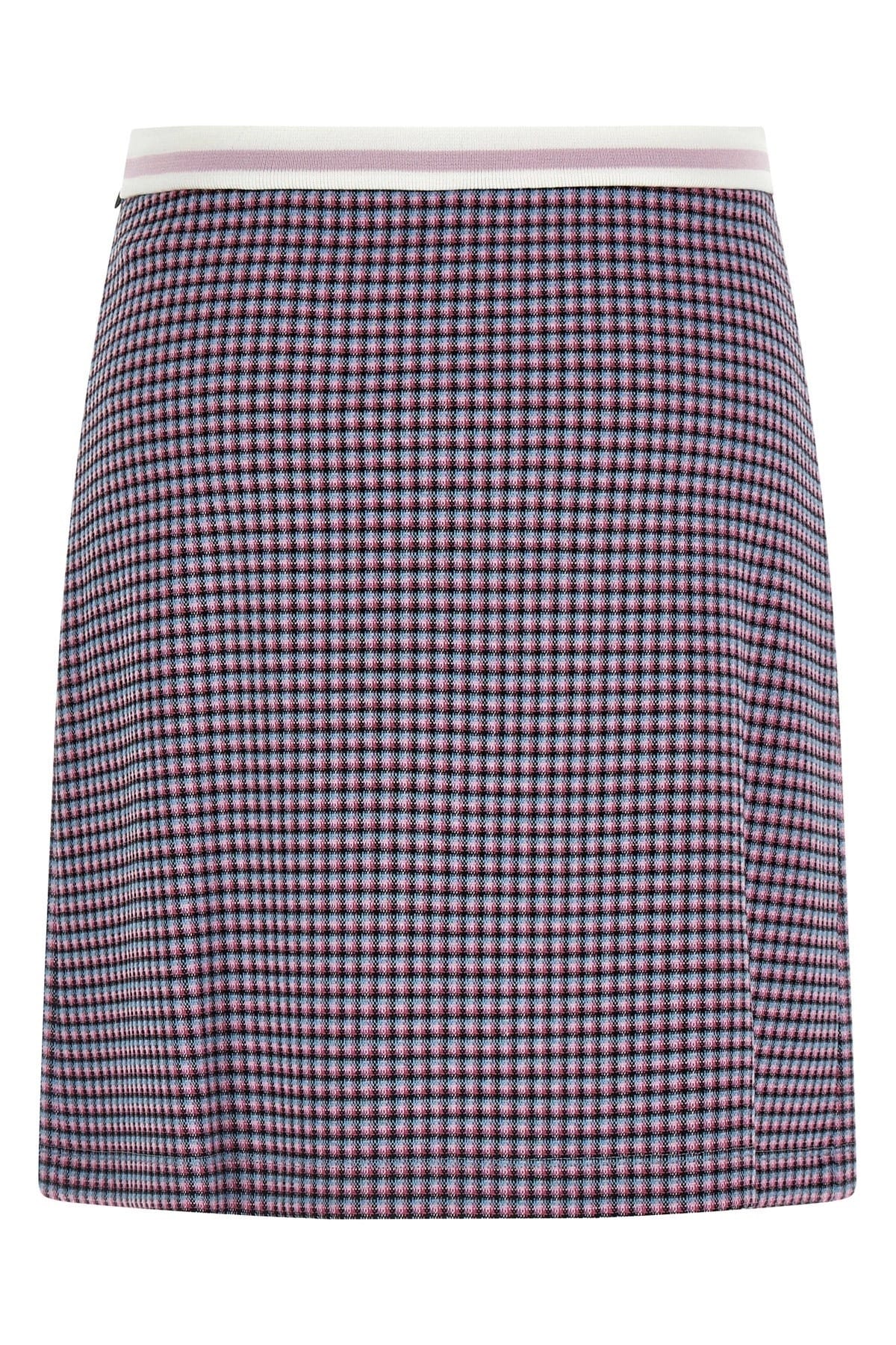 Marni Marni Houndstooth Pleated Mini Skirt