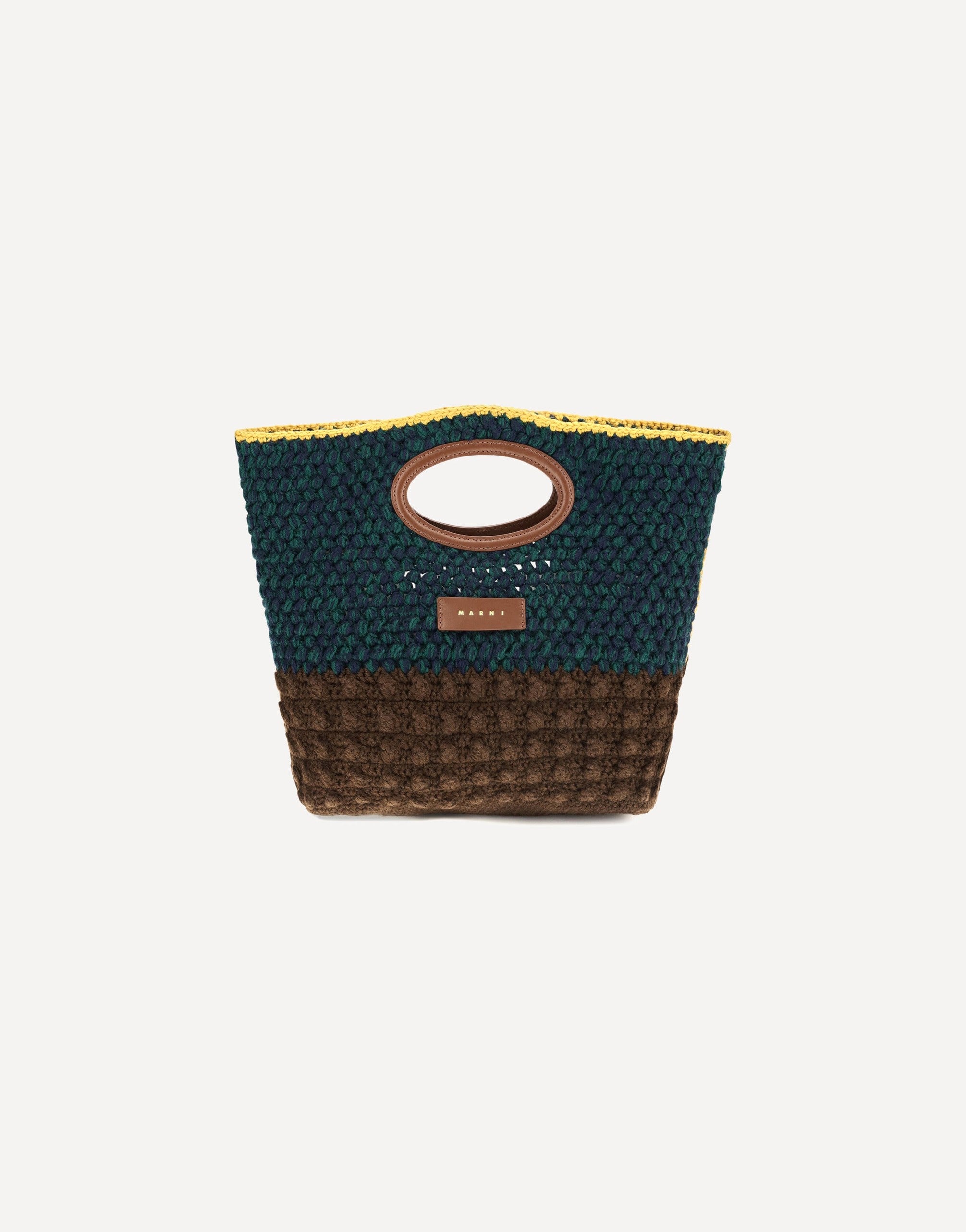Marni Knotty Crochet Wool Handbag