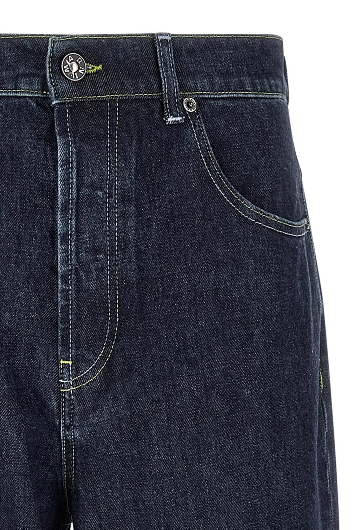 Marni Marni Logo Embroidery Jeans