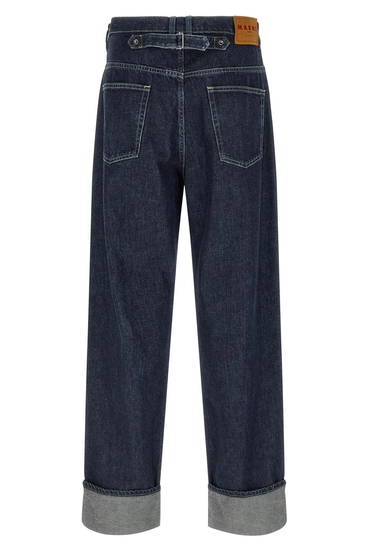 Marni Marni Logo Embroidery Jeans