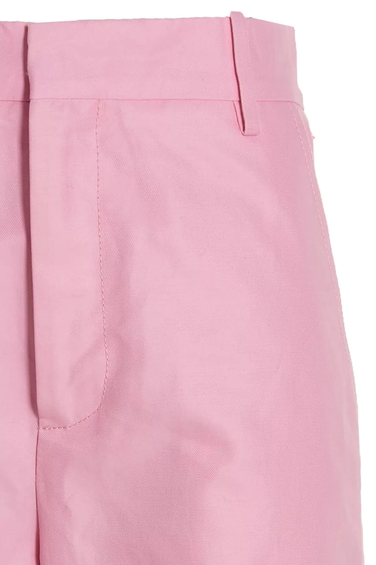 Marni Marni Logo Embroidery Pants