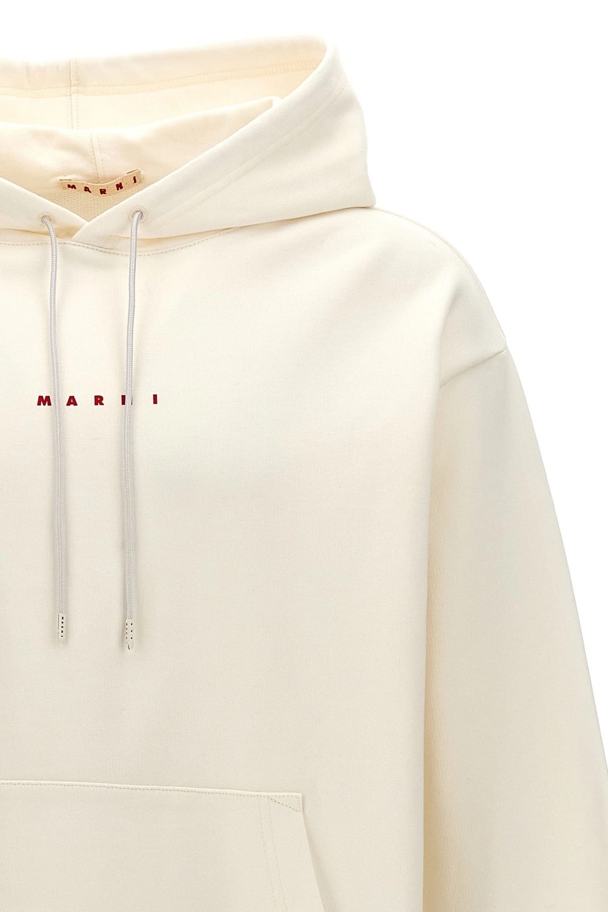 Marni Marni Logo Print Hoodie