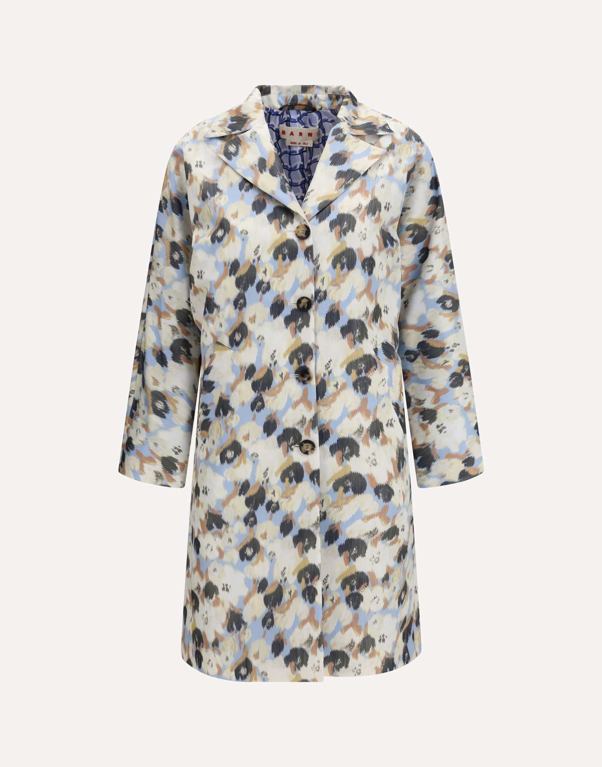 Marni Printed Button Parka Coat