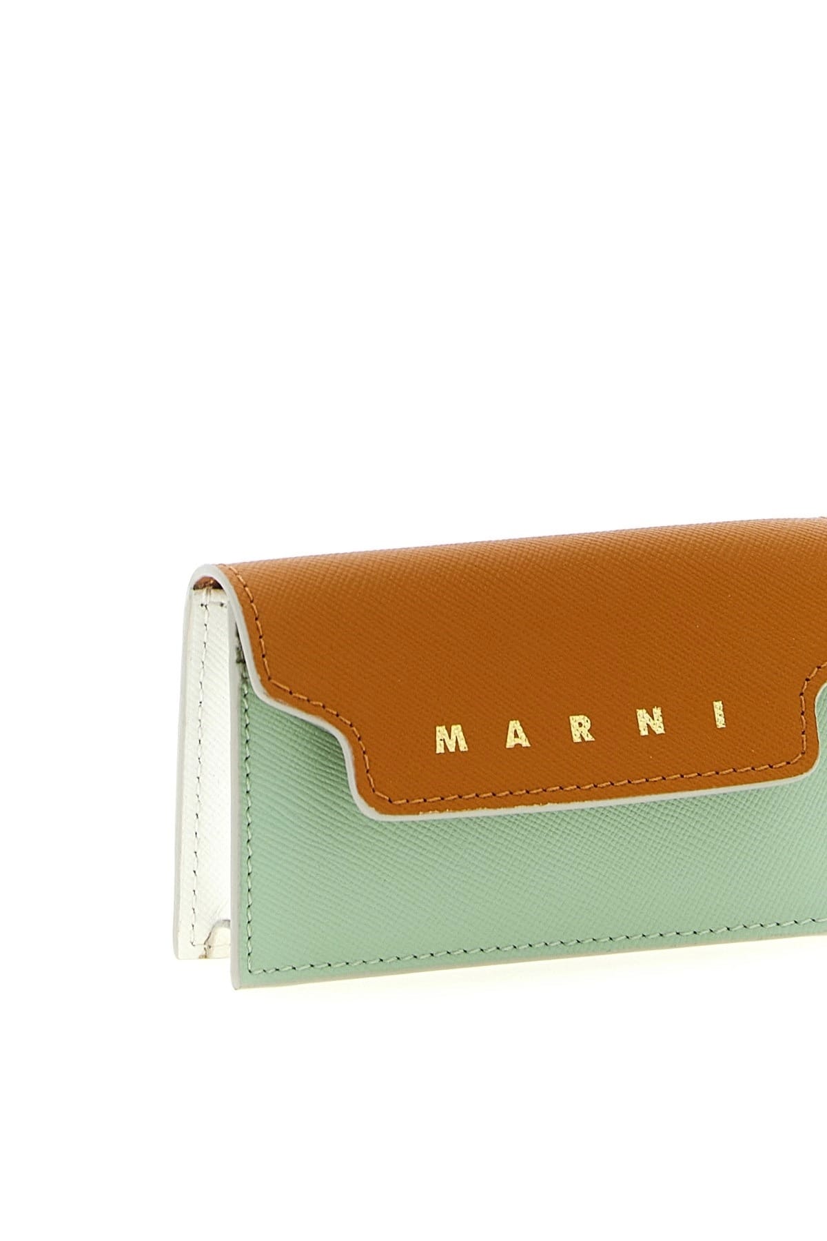 Marni Marni Saffiano Leather Business Card Holder
