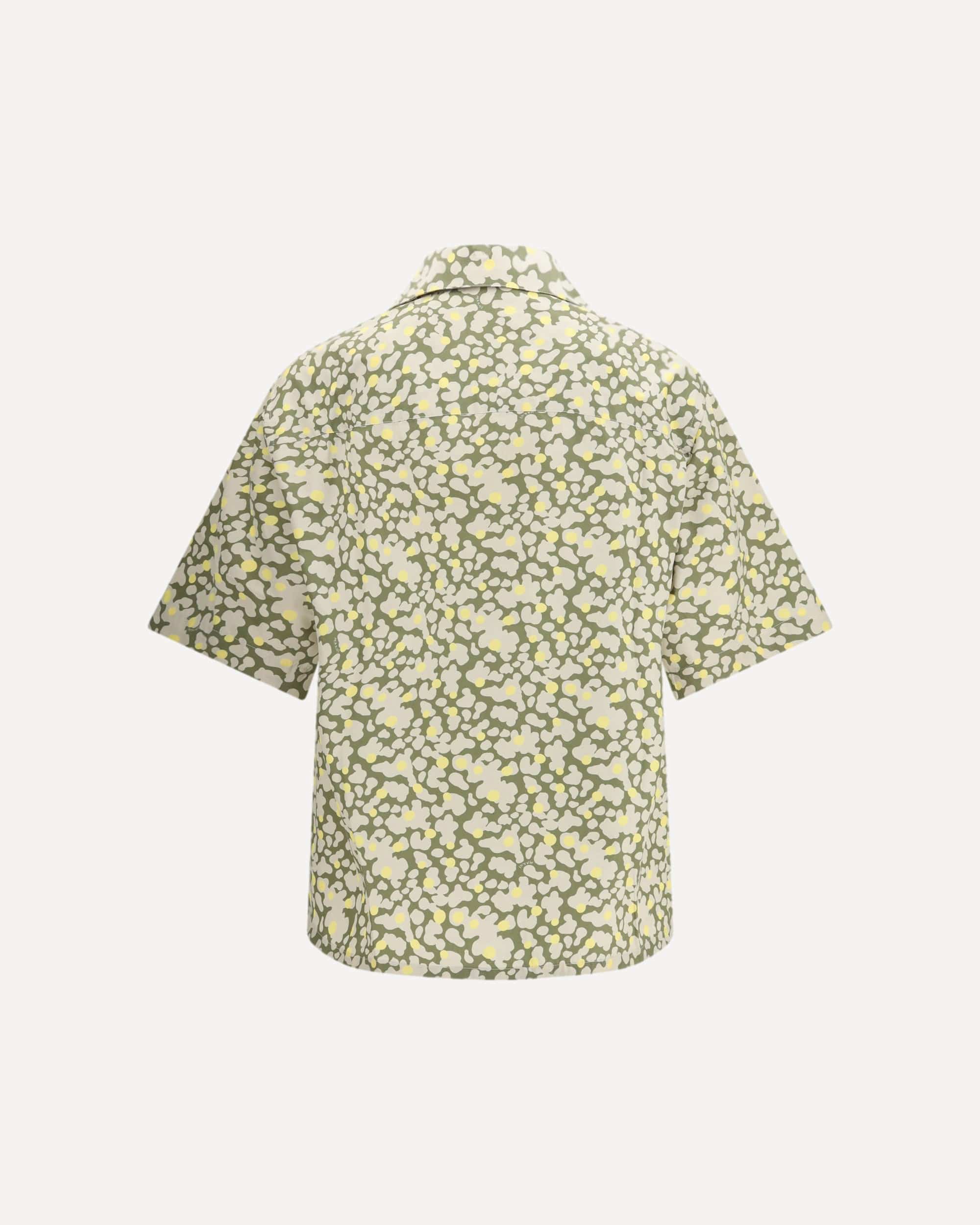 Marni Short-Sleeve All-Over Print Shirt - alternate view