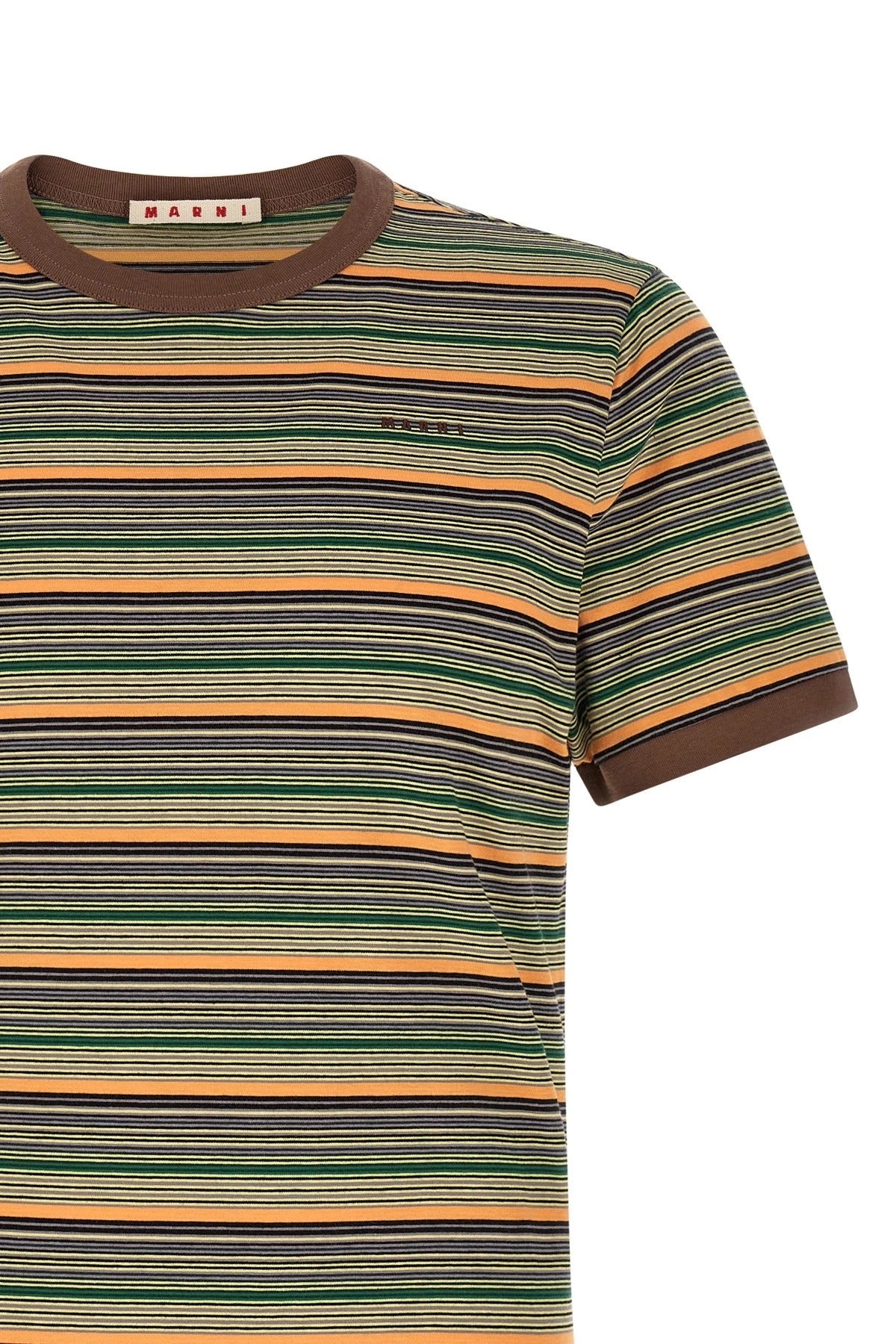 Marni Slim Fit Striped T-Shirt