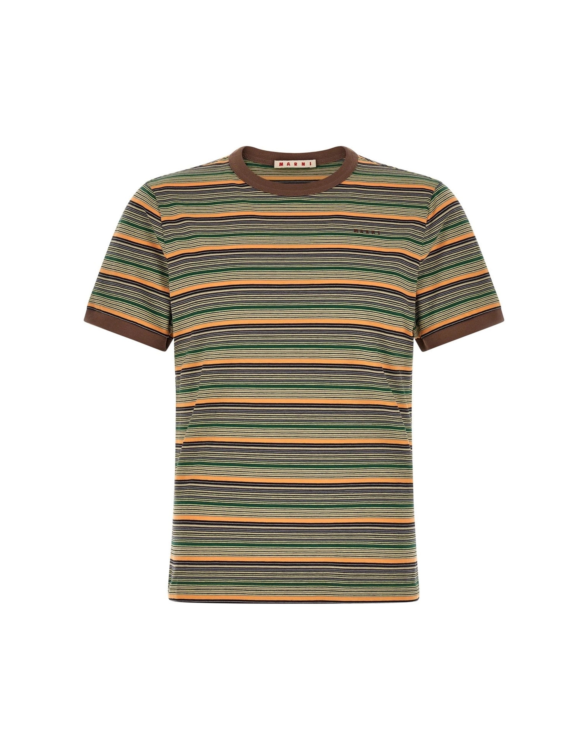 Marni Slim Fit Striped T-Shirt