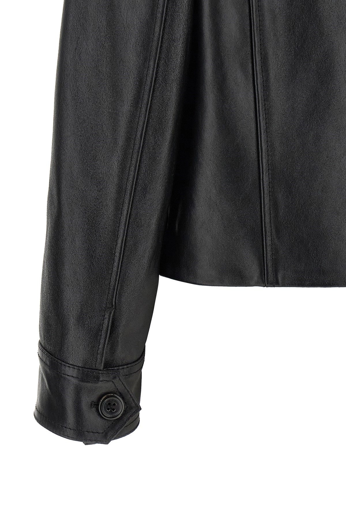 Marni Suede Panel Leather Jacket