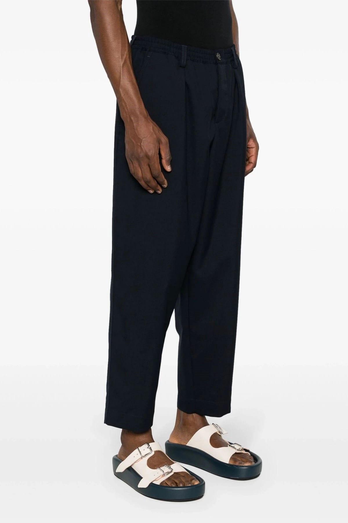 Marni Tropical Wool Crop Pants - alternate view