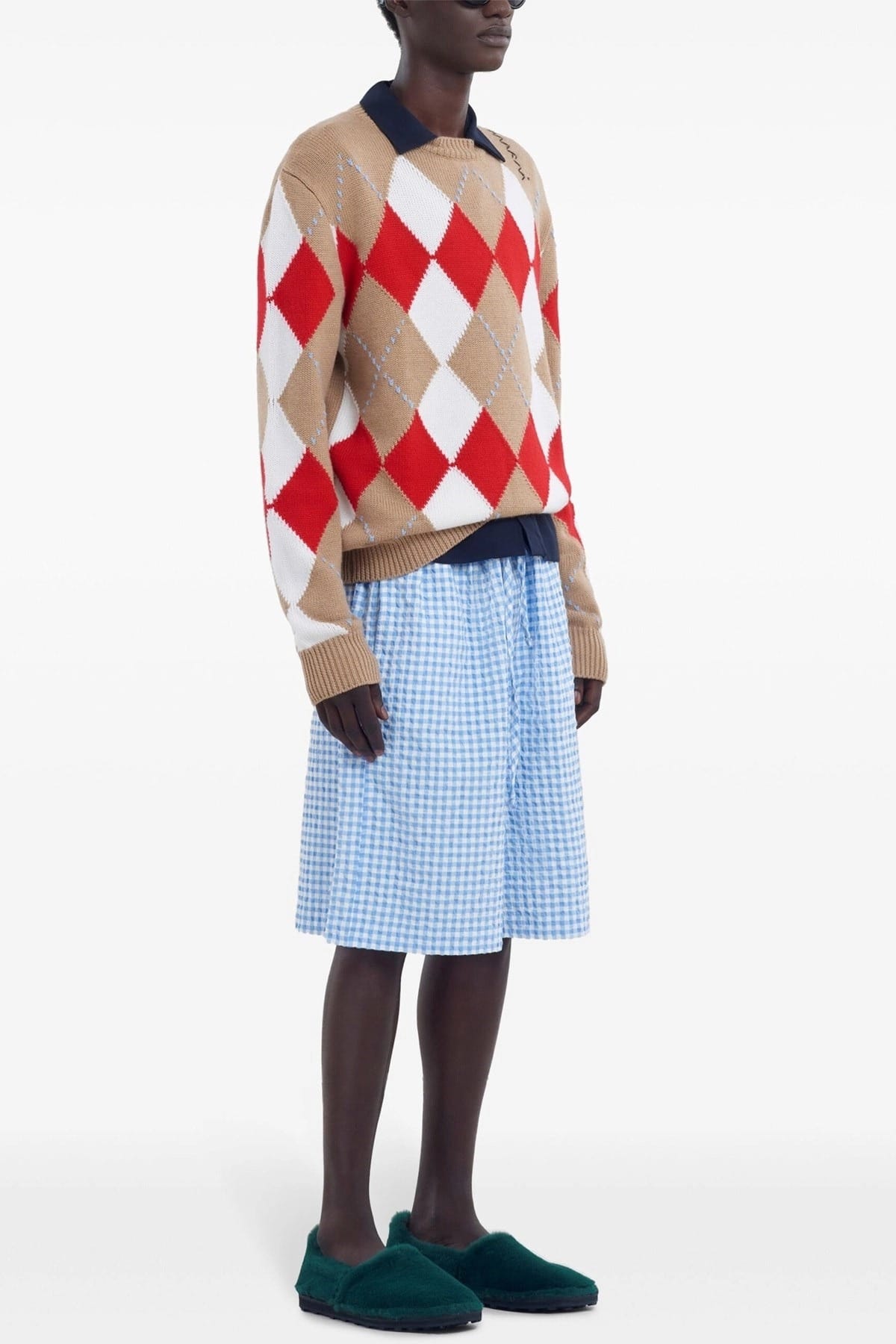 Marni Vichy-Bermudashorts - alternate view