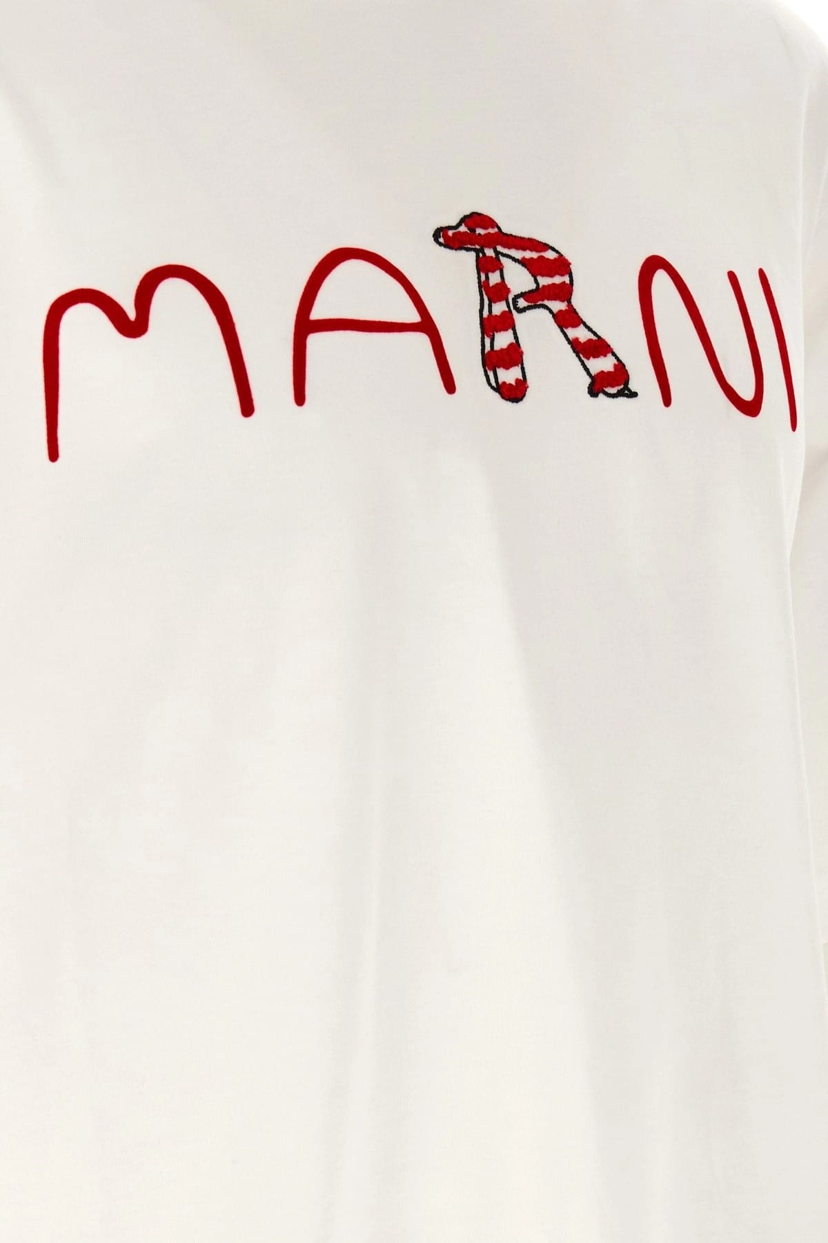 Marni Marni White Logo T-Shirt