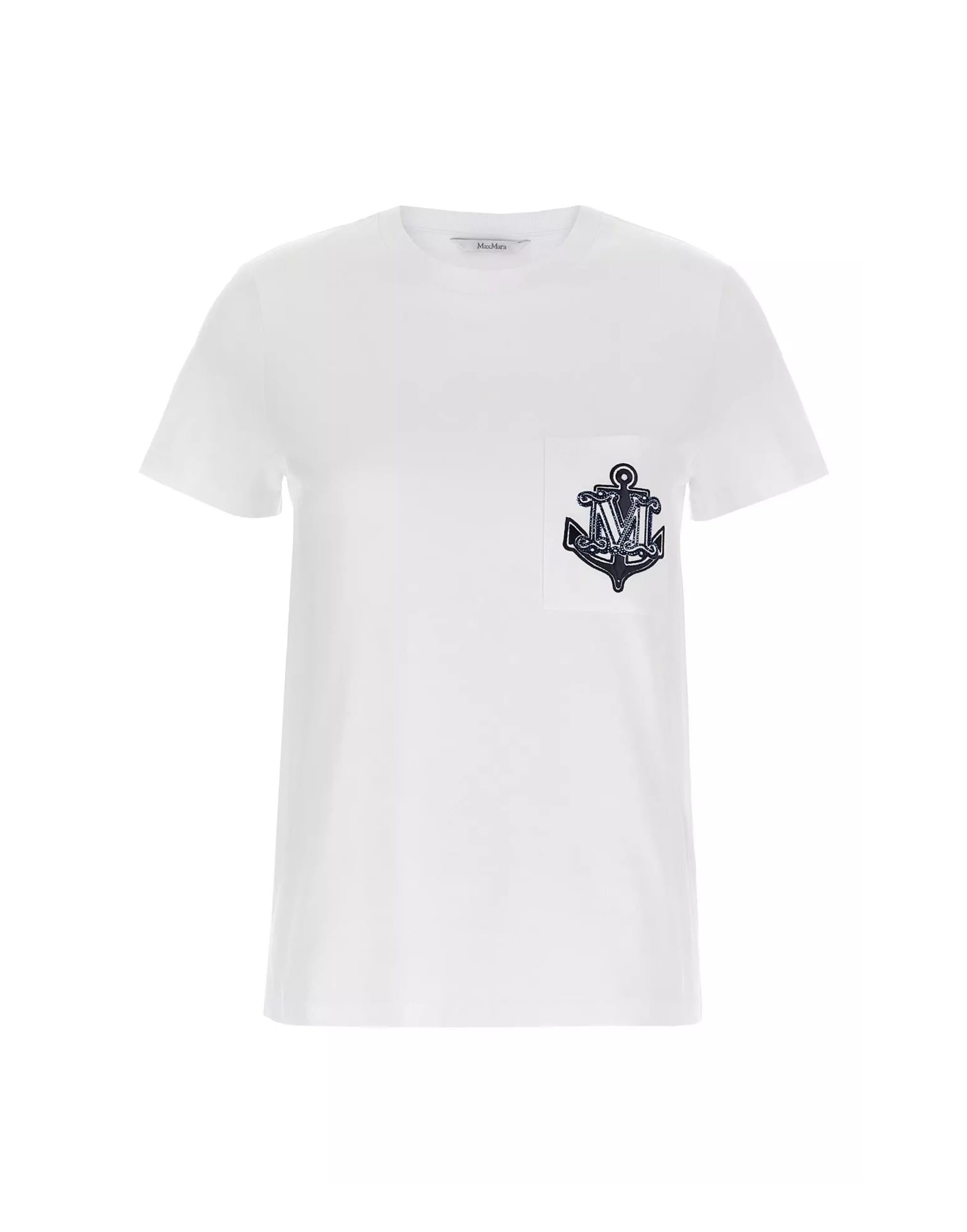 Max Mara Max Mara Acacia Cotton Crewneck T-Shirt