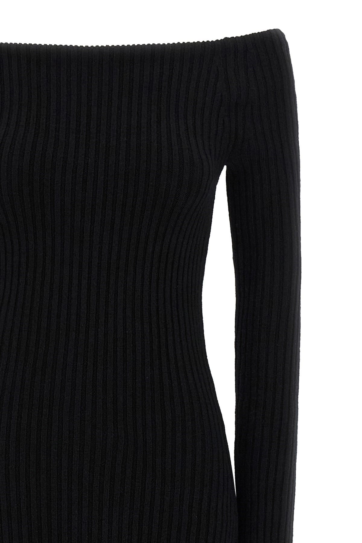 Max Mara Max Mara Arnes1234 Off-Shoulder Dress