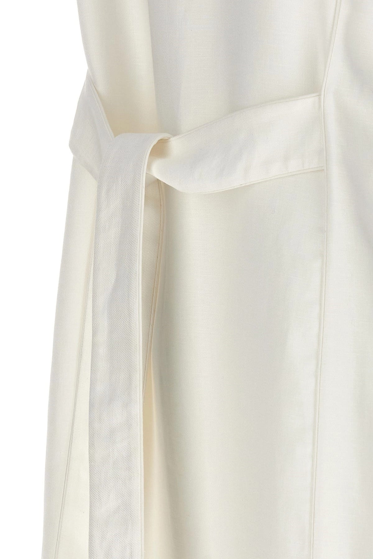 Max Mara Max Mara Aureo Linen Maxi Waistcoat