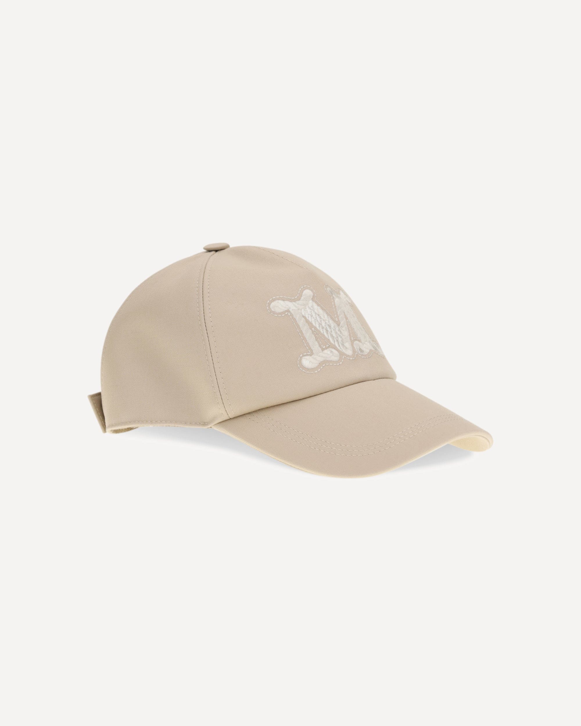 Max Mara ロゴMモノグラム付きベースボールキャップ | Sendegaro JP