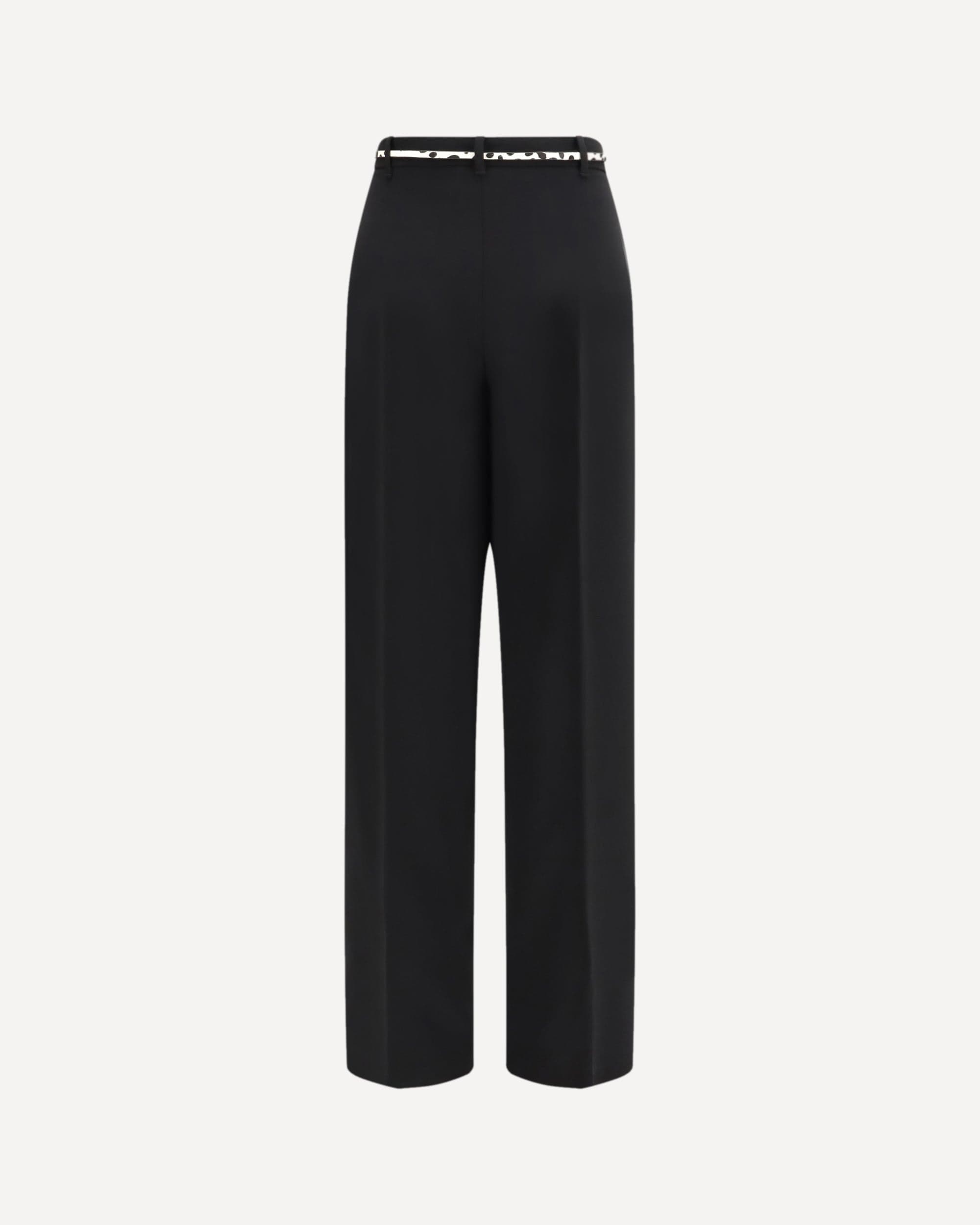 Gürtelhose mit elegantem Schnitt - alternate view