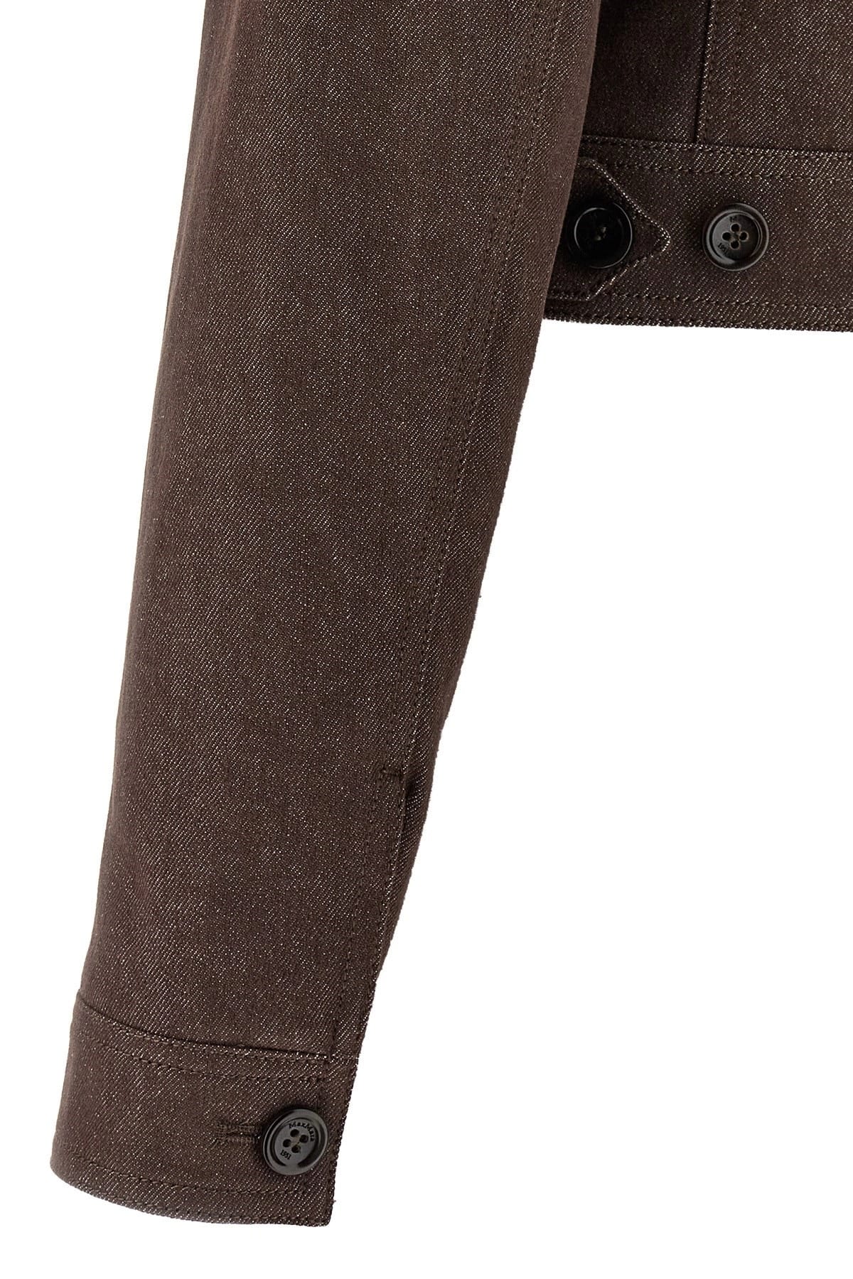 Max Mara Max Mara Carpa Crop Denim-Effect Blazer