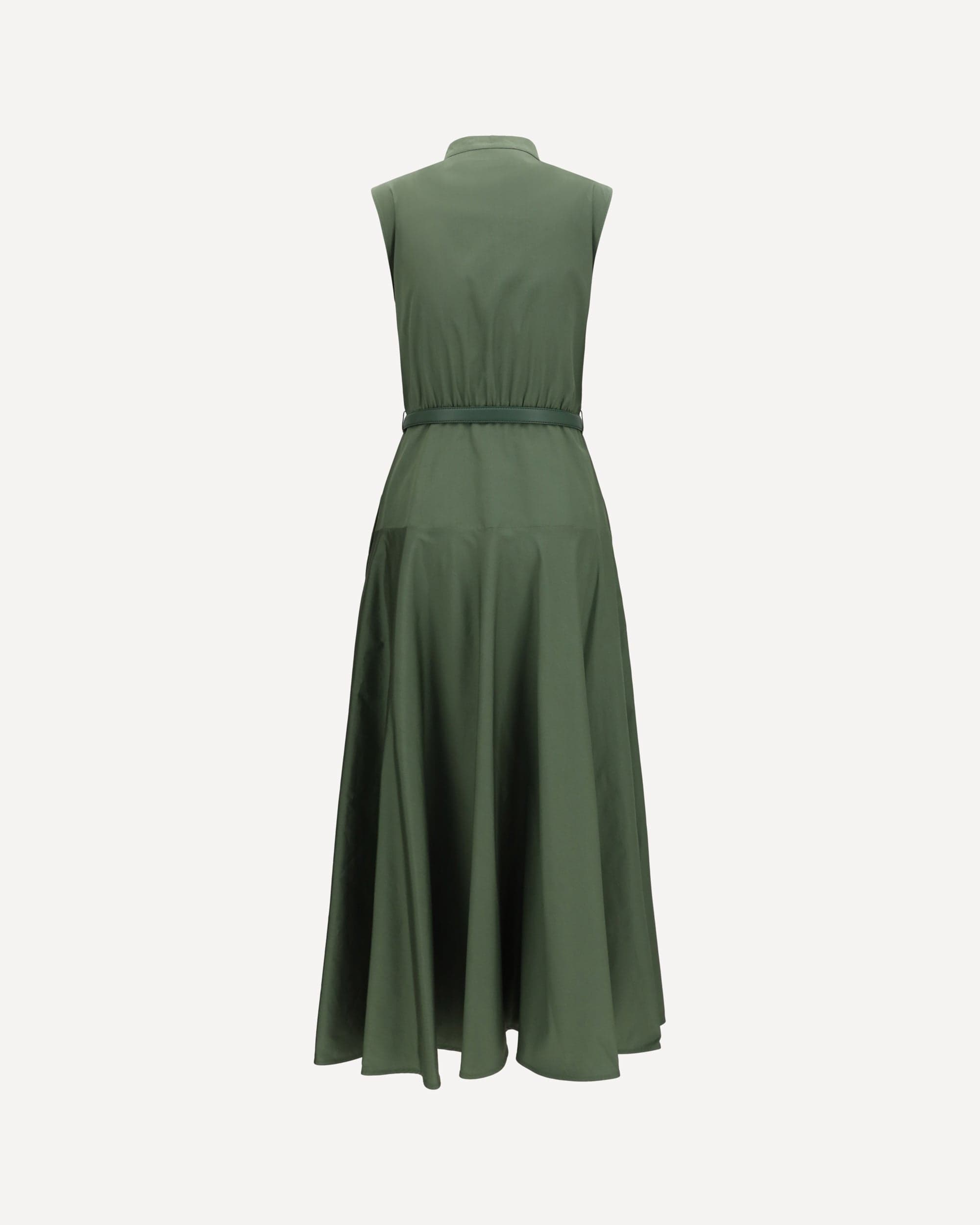 Max Mara Cotton Poplin Fit-And-Flare Dress