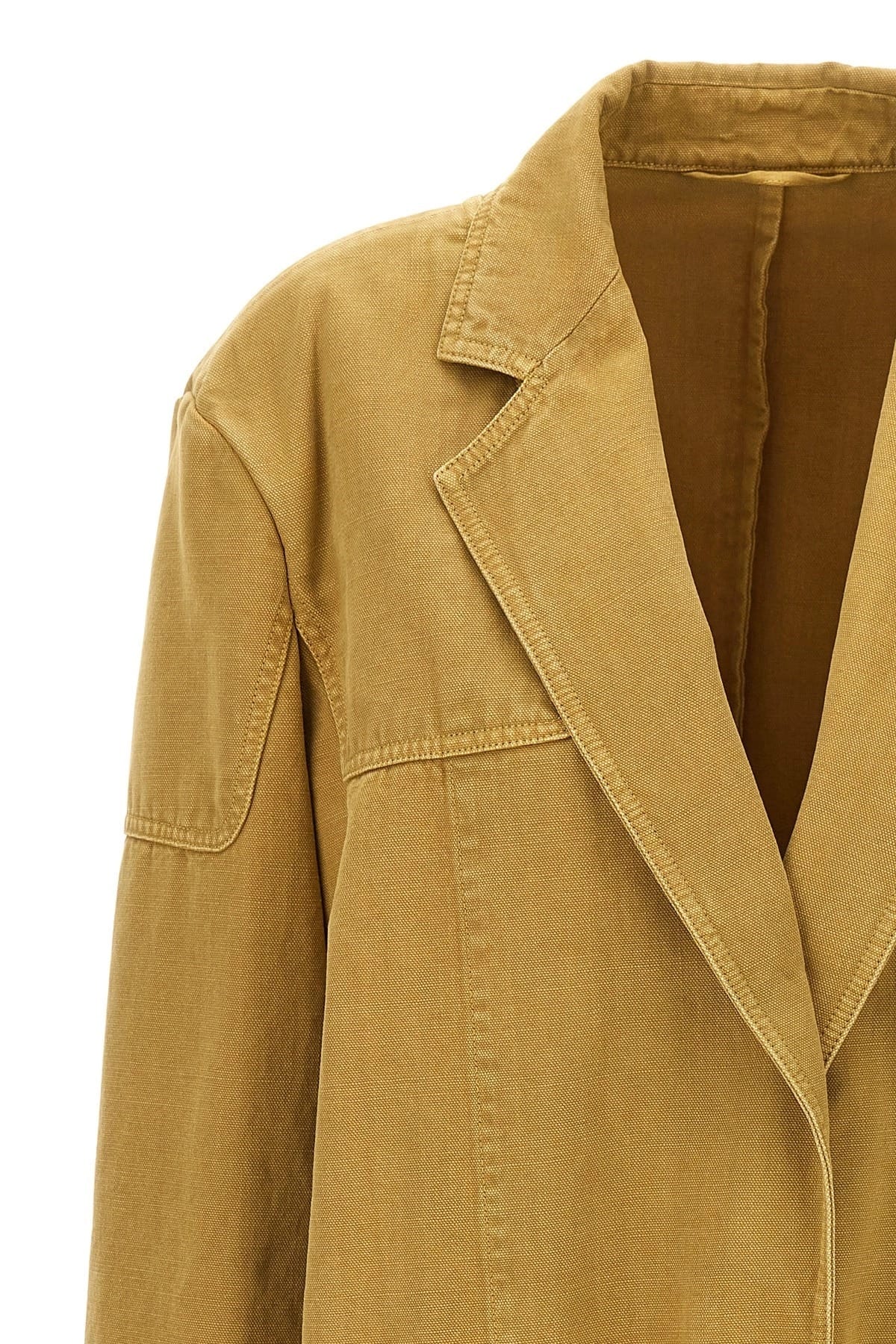 Max Mara Max Mara Dizzy Cotton Canvas Blazer