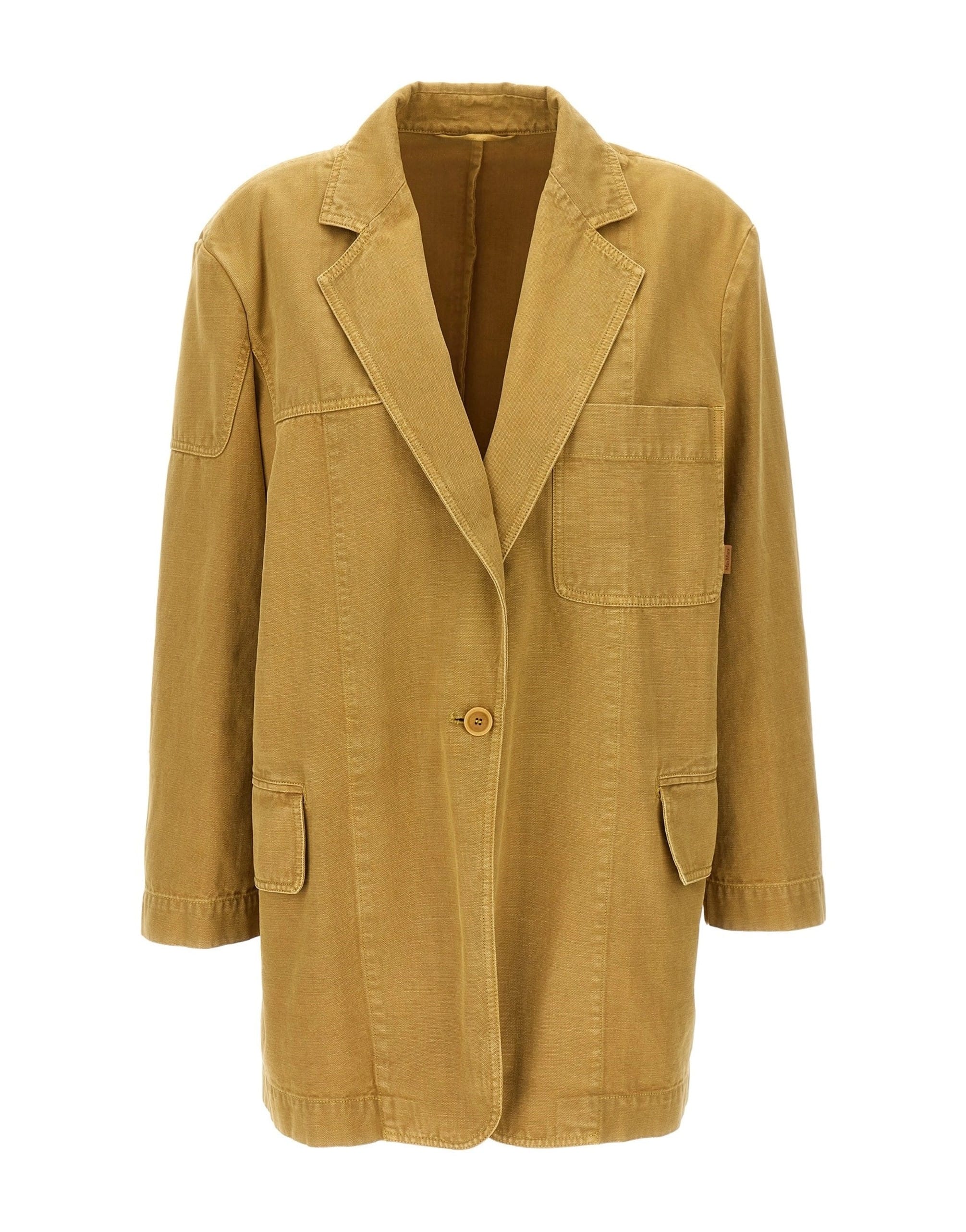 Max Mara Max Mara Dizzy Cotton Canvas Blazer