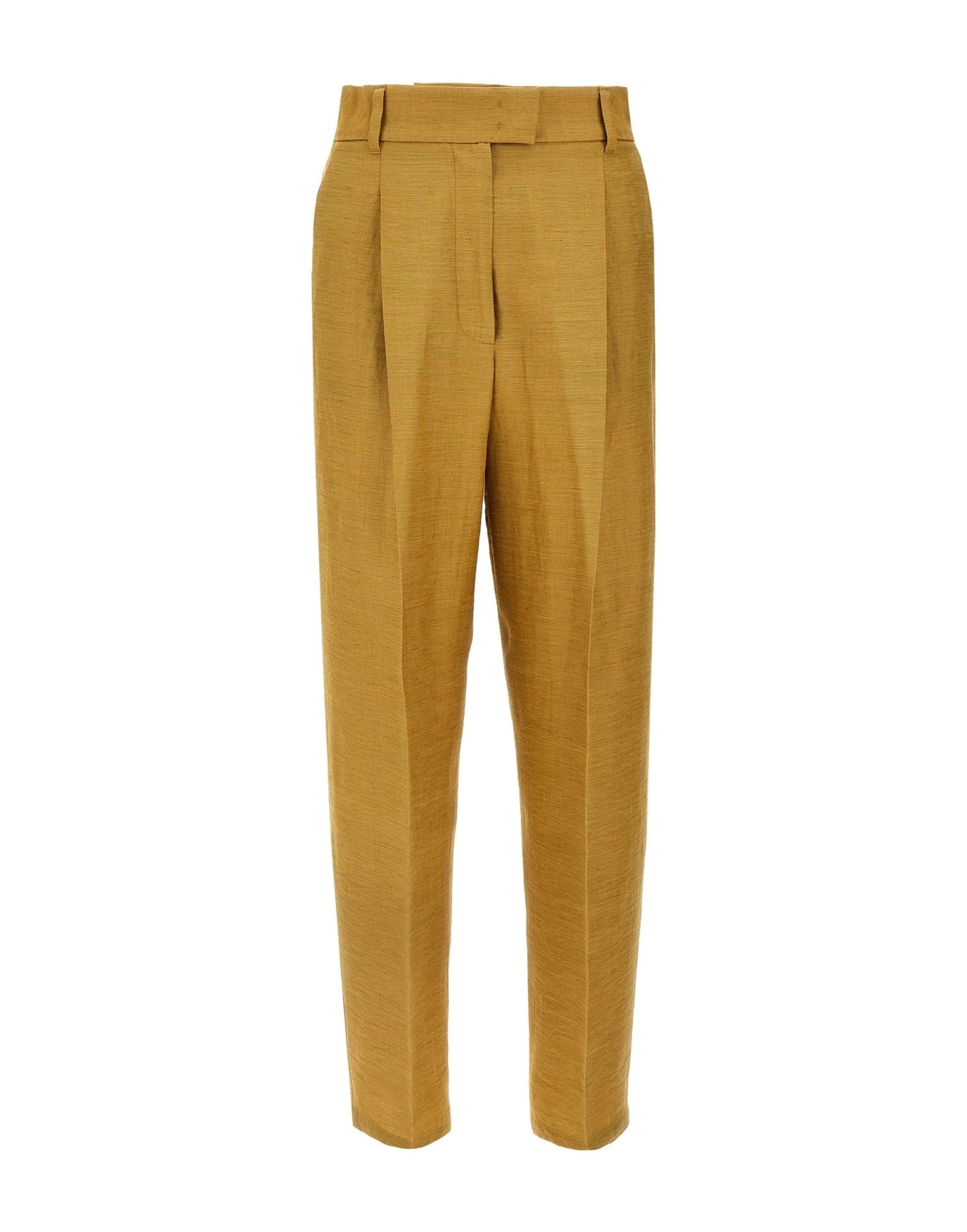 Max Mara Max Mara Efedra Gold Pants