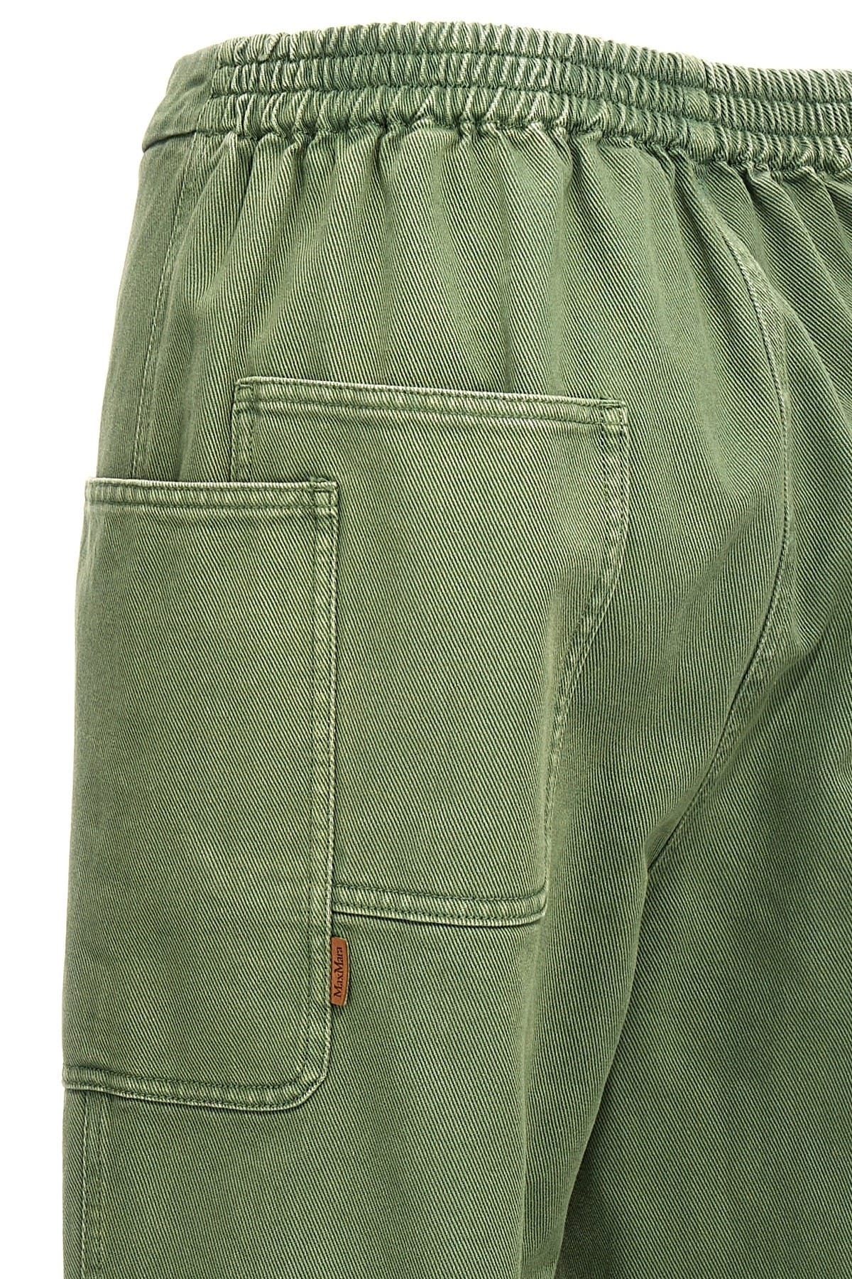 Max Mara Max Mara Facella Cotton Drill Pants