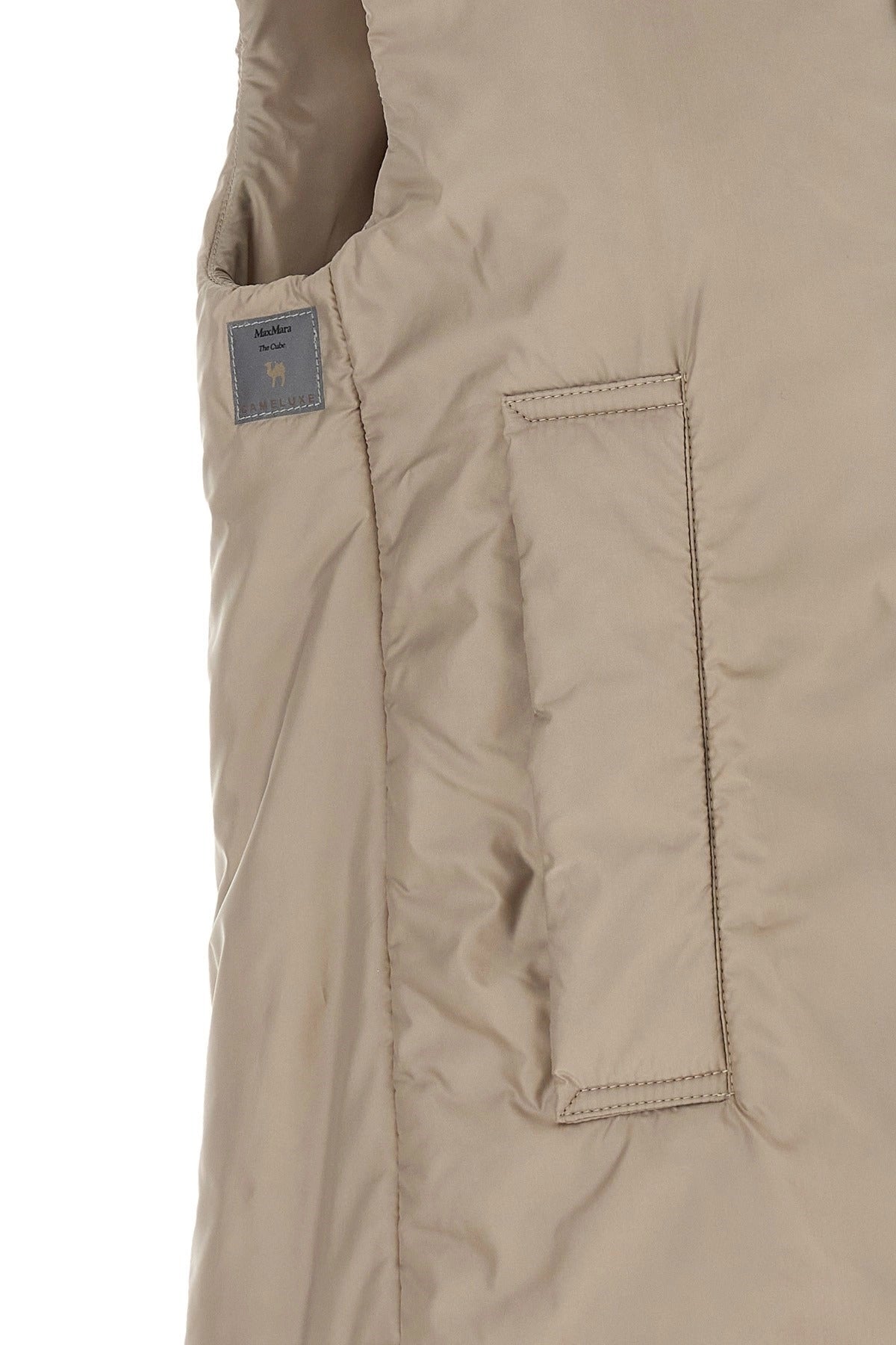 Max Mara Greengo gilet con cappuccio